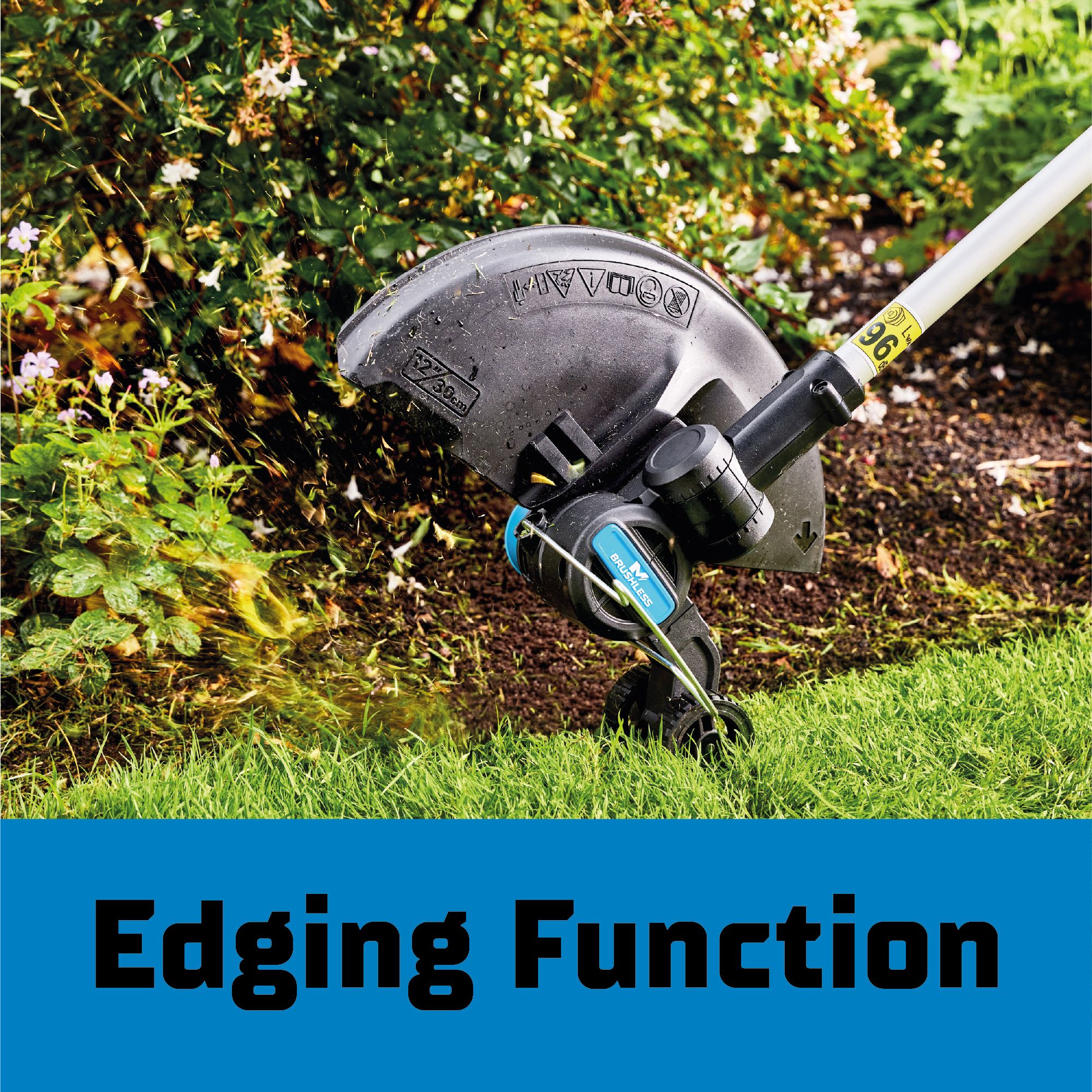 Mac Allister 18V 300mm Cordless Grass trimmer (1 x 5Ah) - MCI1200GGT