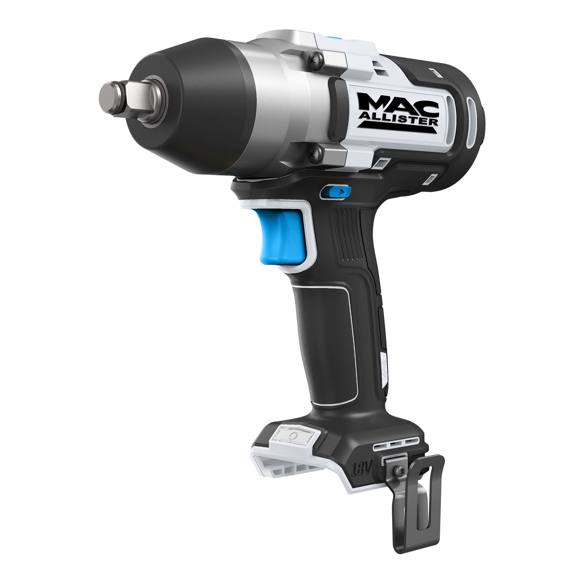 Mac Allister 18V Brushed Cordless Impact wrench (Bare Tool) - TTI1465IPD