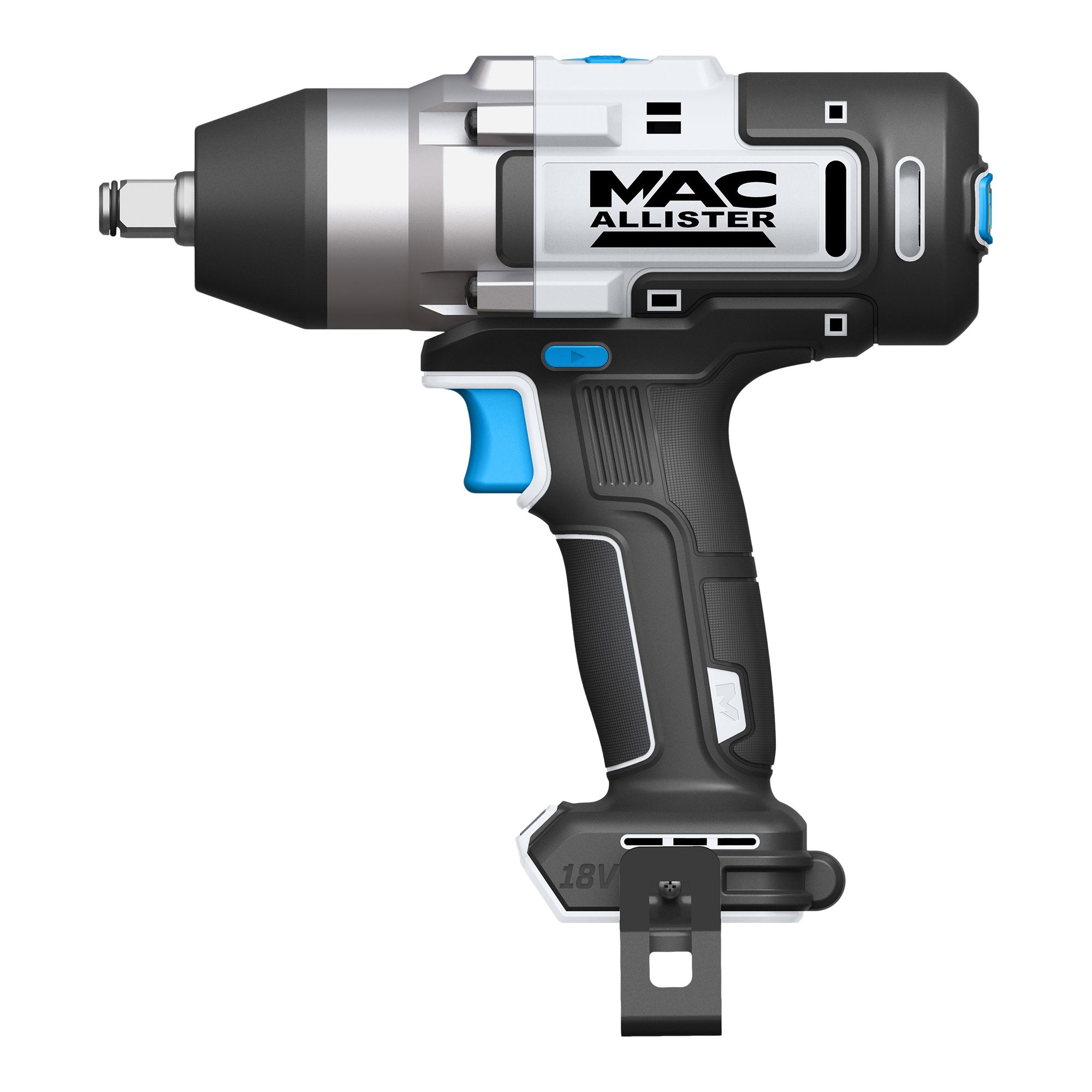 Mac Allister 18V Brushed Cordless Impact wrench (Bare Tool) - TTI1465IPD