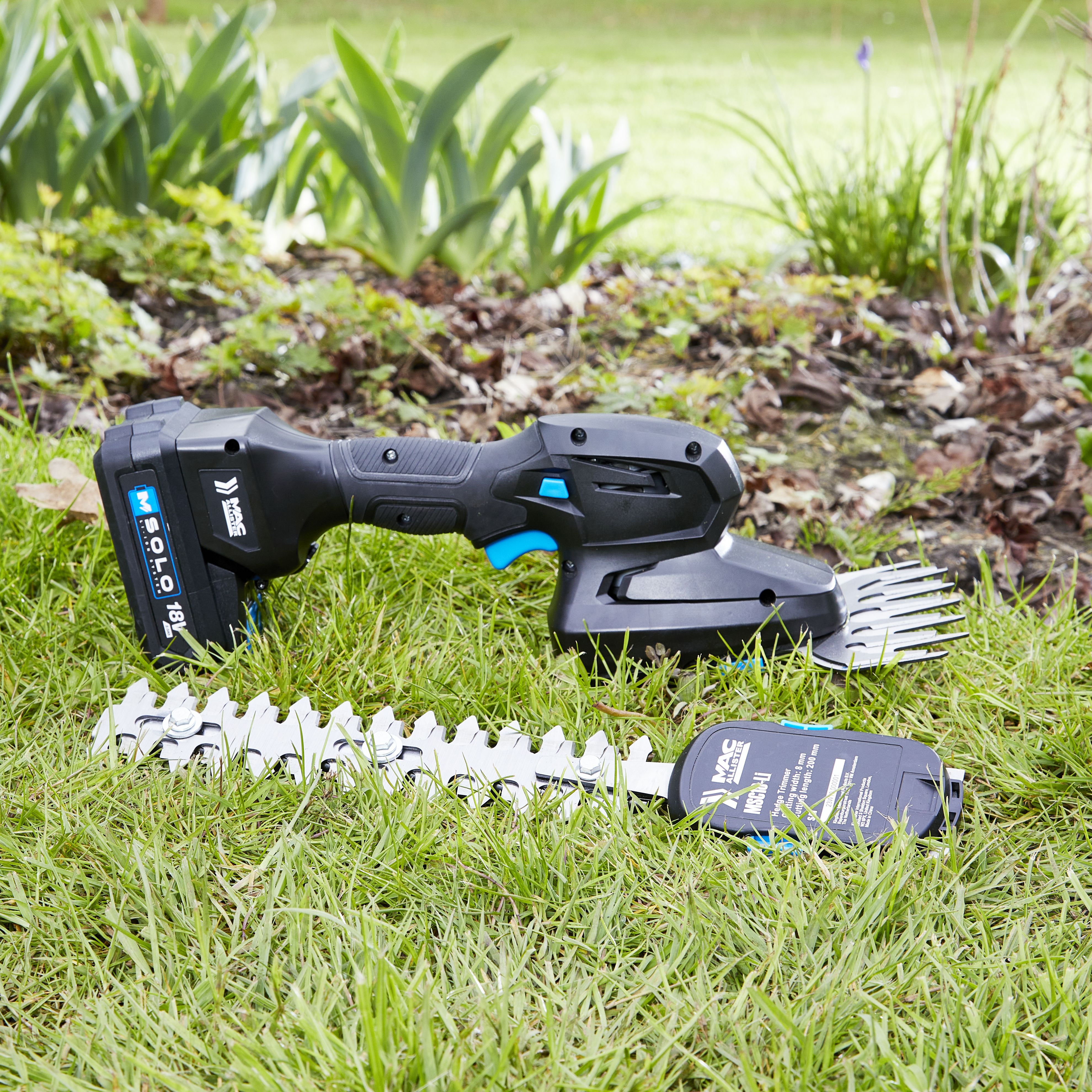Mac Allister 18V Cordless 20cm Pruner & hedge trimmer (1 x 2Ah) - MSC18-Li - Refurbished