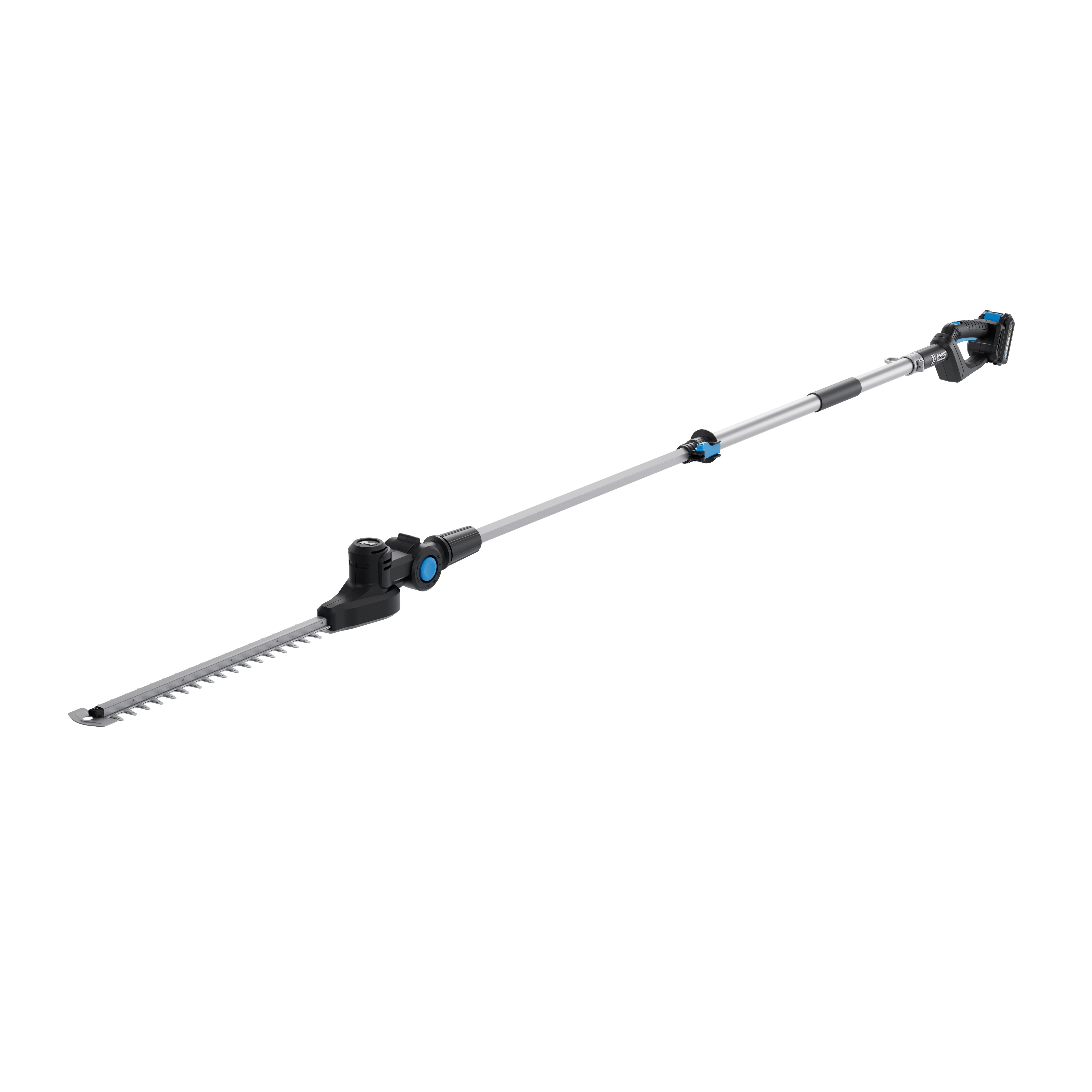 Mac Allister 18V Cordless 45cm Pole hedge trimmer (1 x 2Ah) - MPHT1845-Li - Refurbished