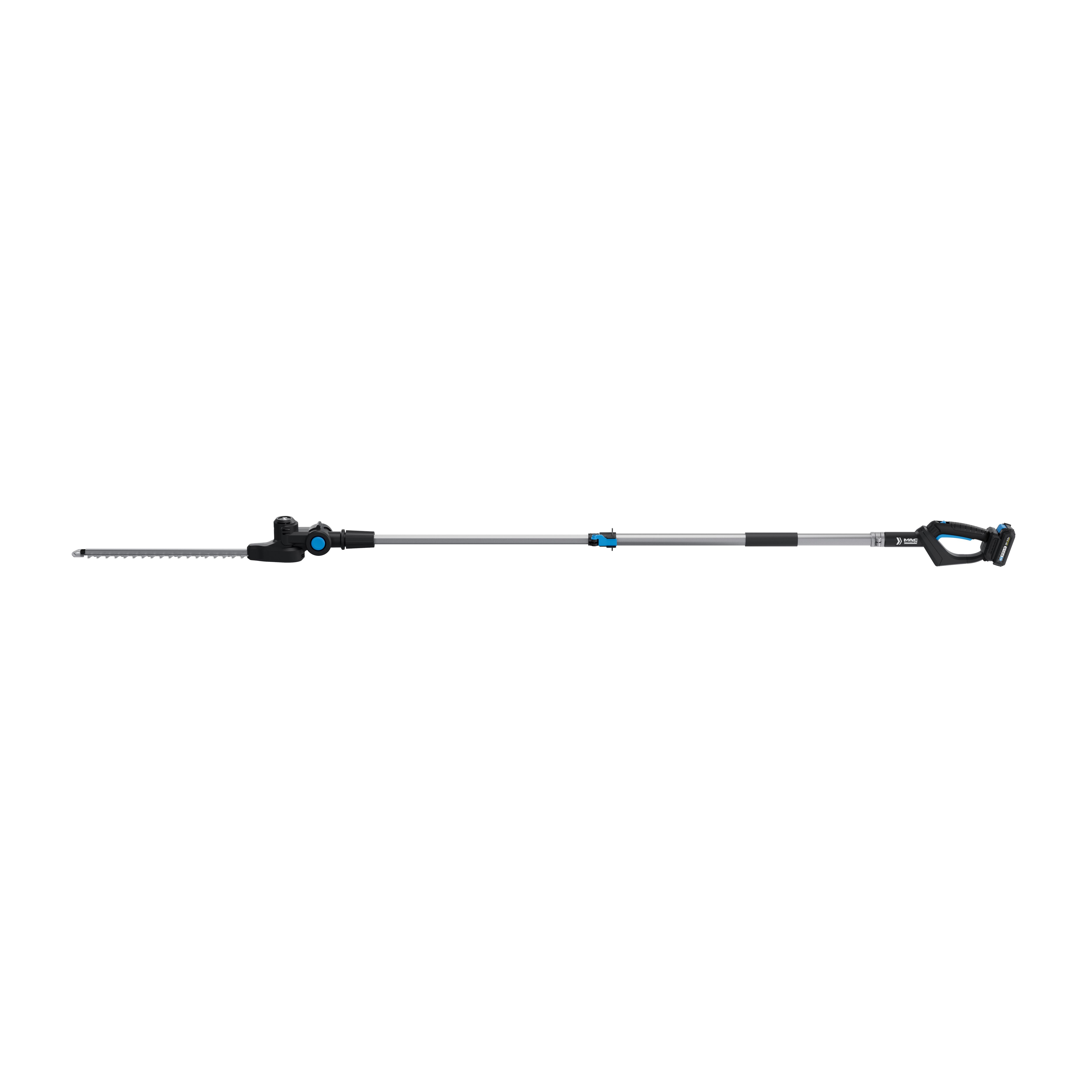Mac Allister 18V Cordless 45cm Pole hedge trimmer (1 x 2Ah) - MPHT1845-Li - Refurbished