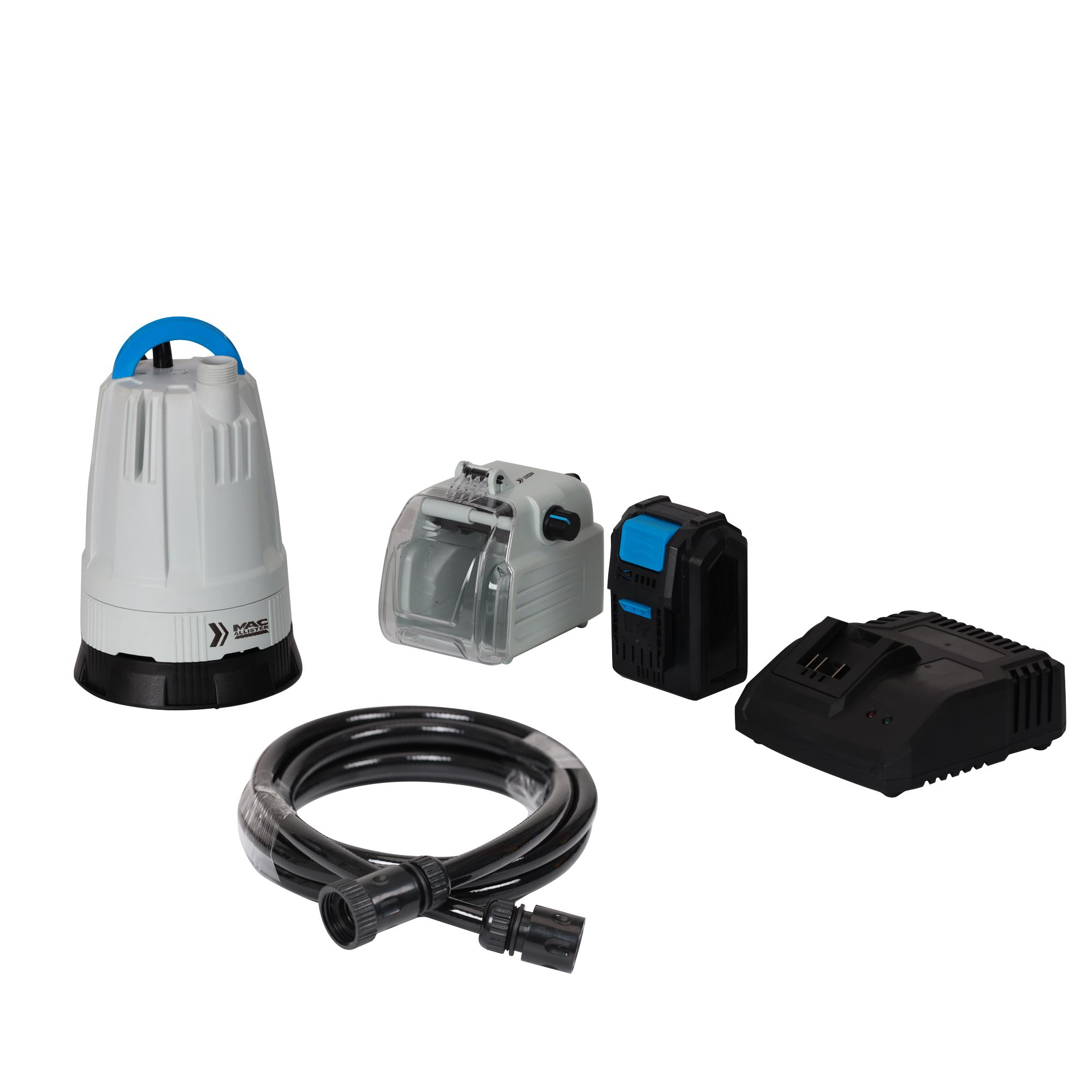 Mac Allister 18V Cordless Water butt Pump (1 battery tool)