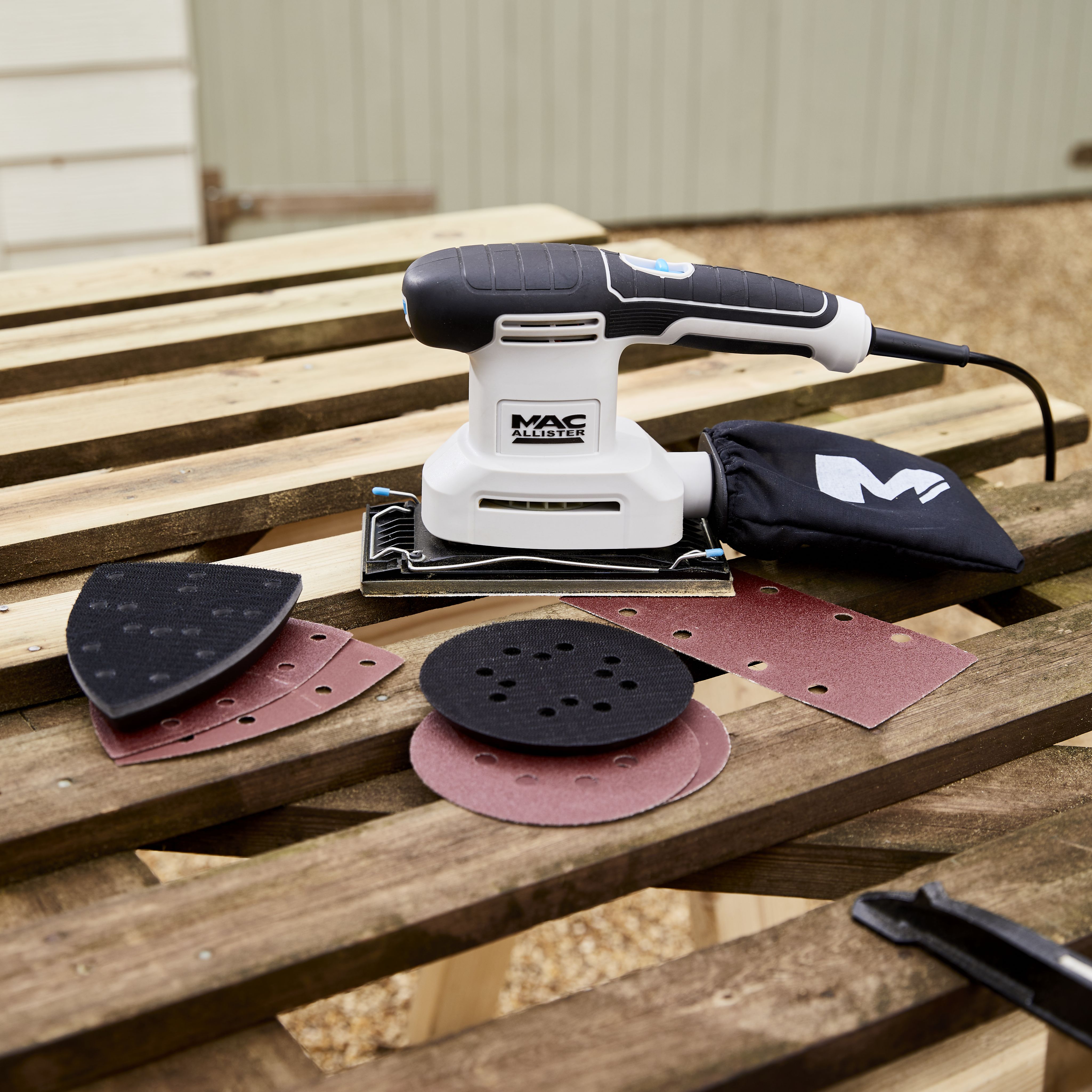 Mac Allister 200W 220 240V Corded Multi sander MMS200