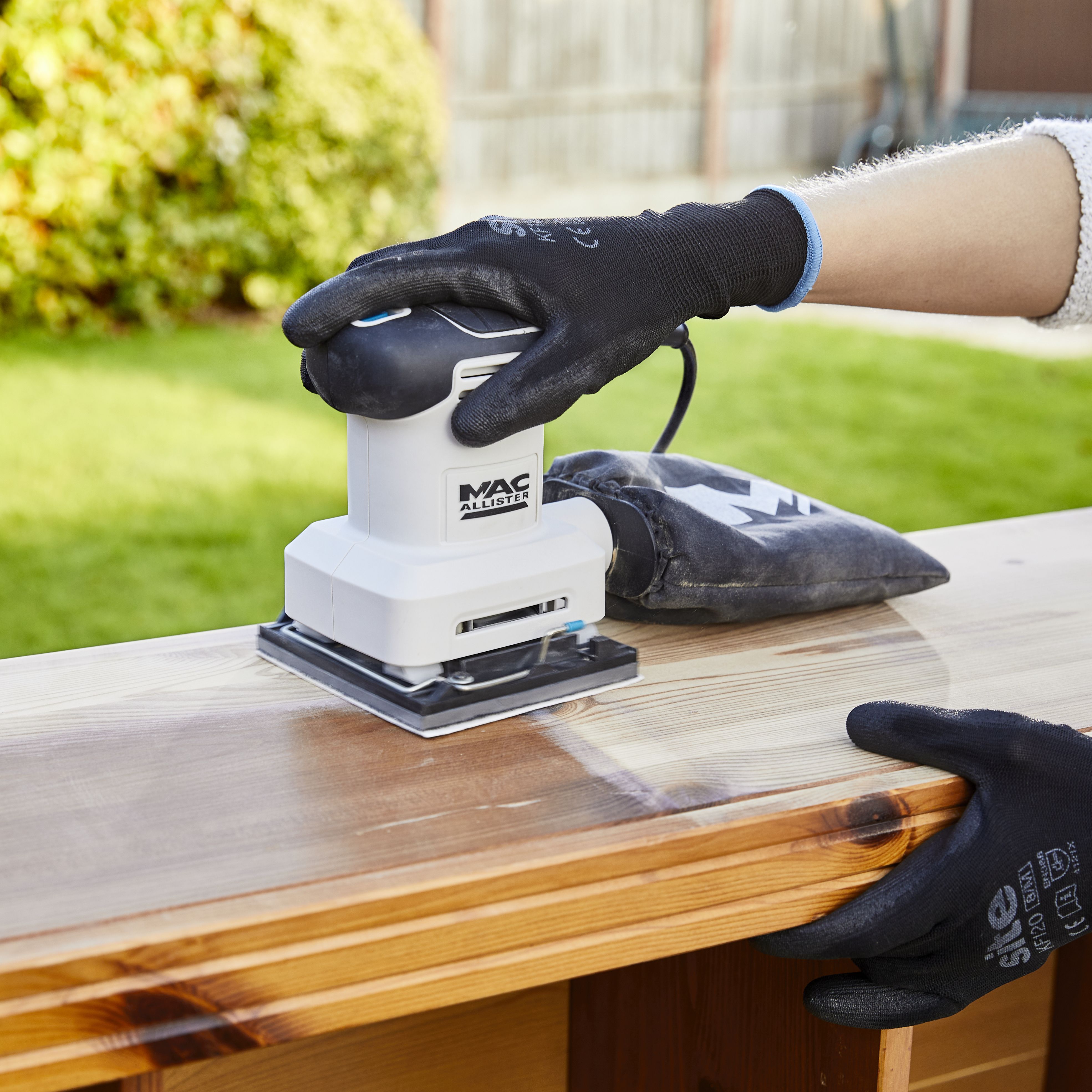 Mac allister sander dust bag on sale