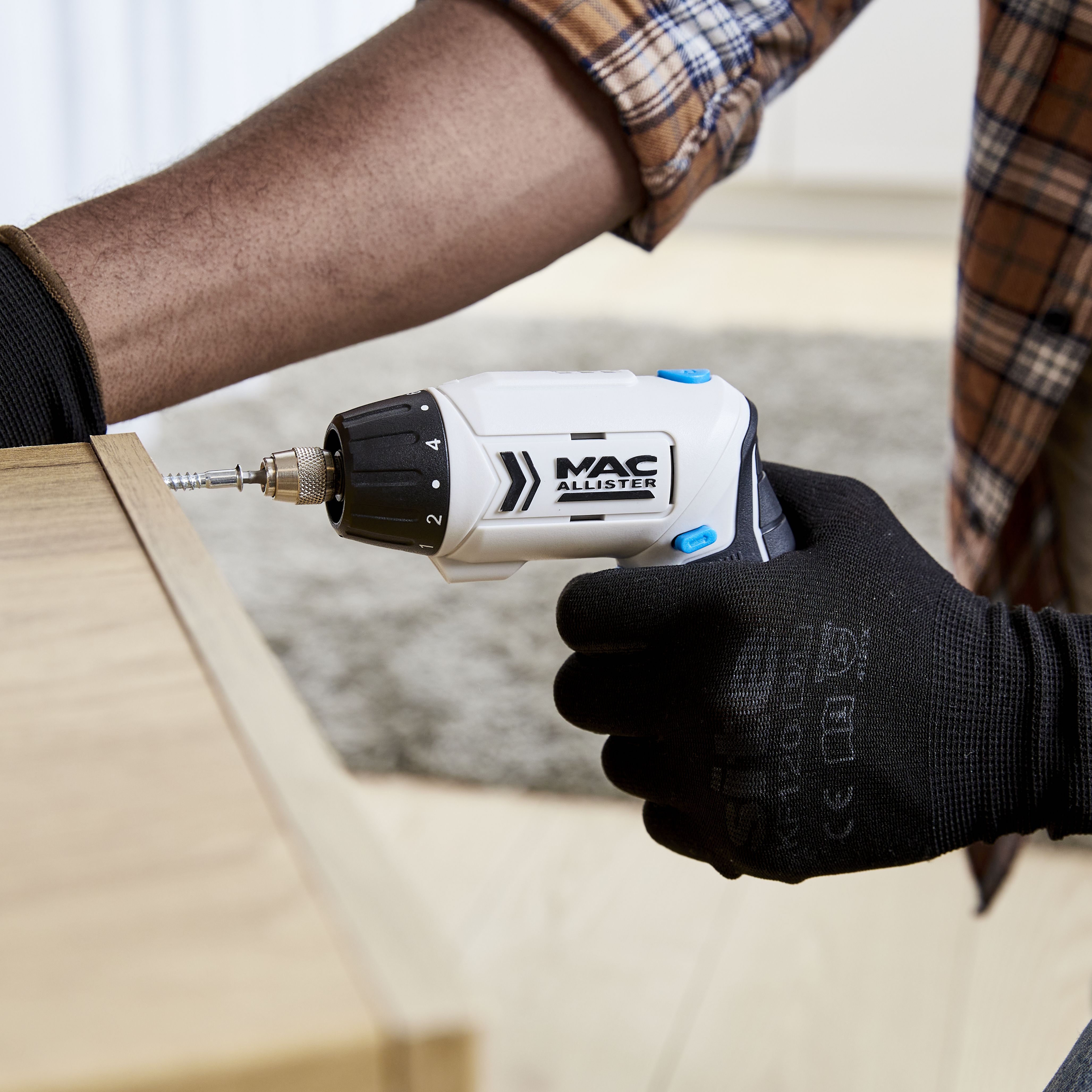 Mac Allister 3.6V 1 x 1.3 Li ion Cordless Screwdriver MSD36 Li
