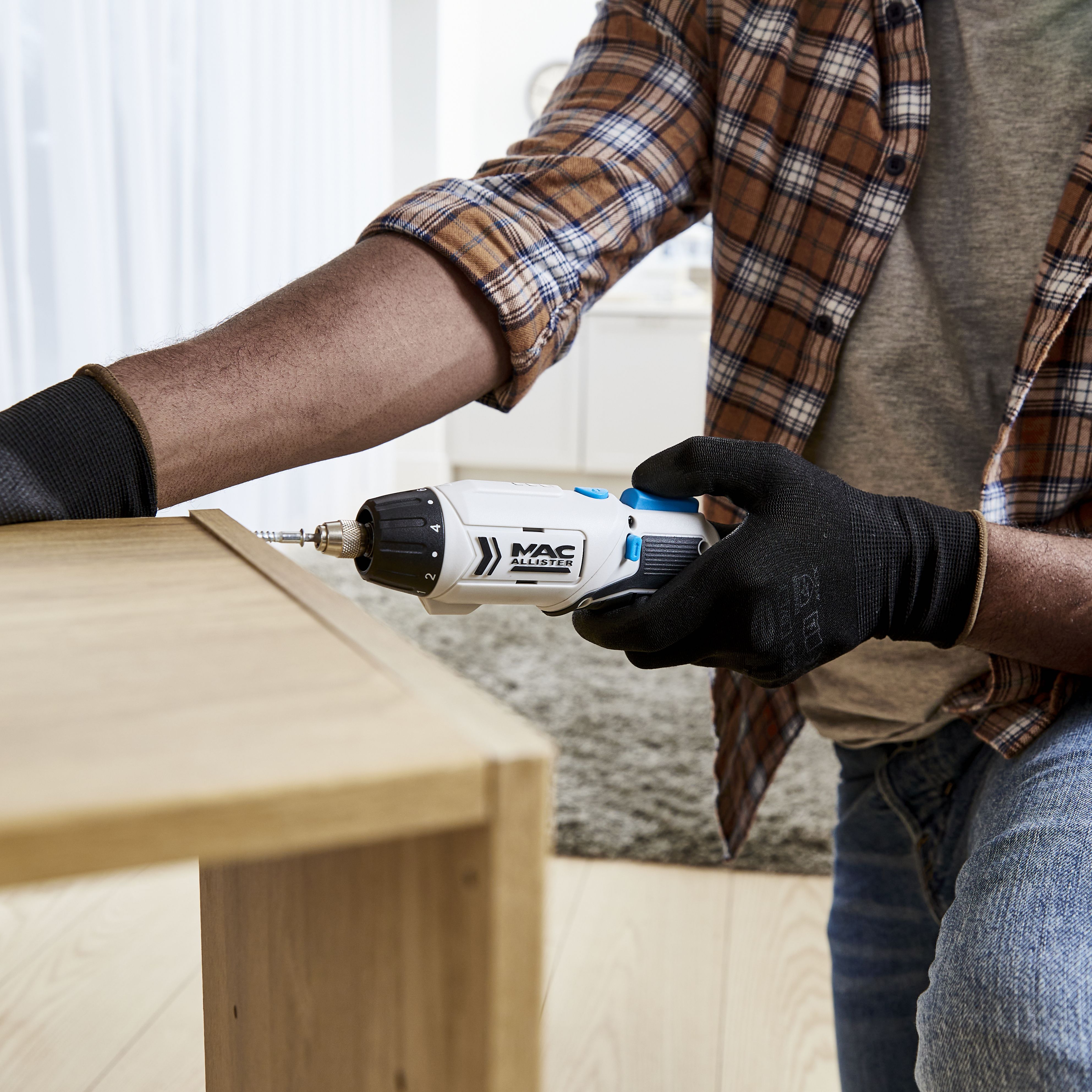 Mac Allister 3.6V 1 x 1.3 Li ion Cordless Screwdriver MSD36 Li