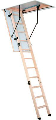 Mac Allister 3 section 12 tread Loft ladder kit