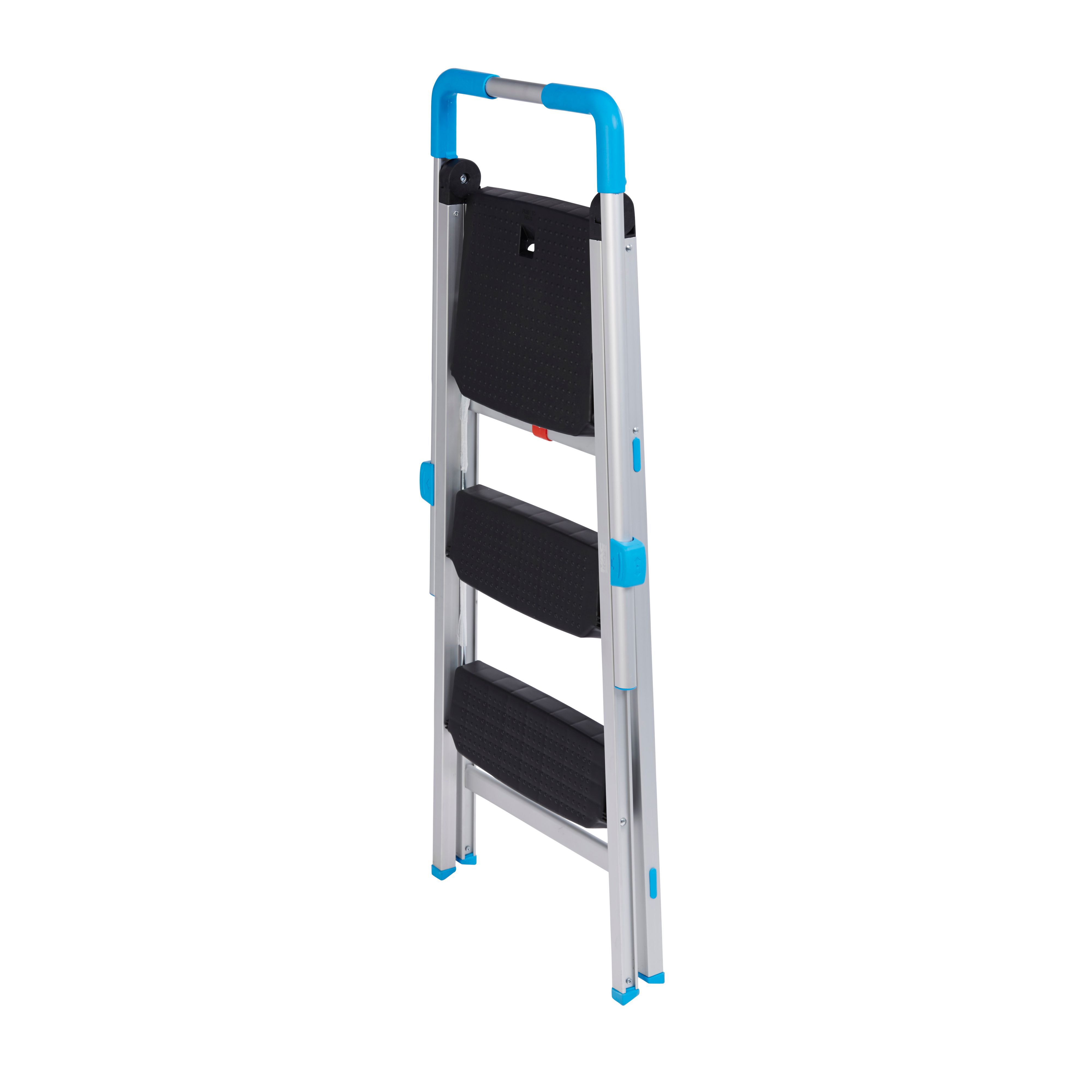 Aluminum 3 clearance step stool