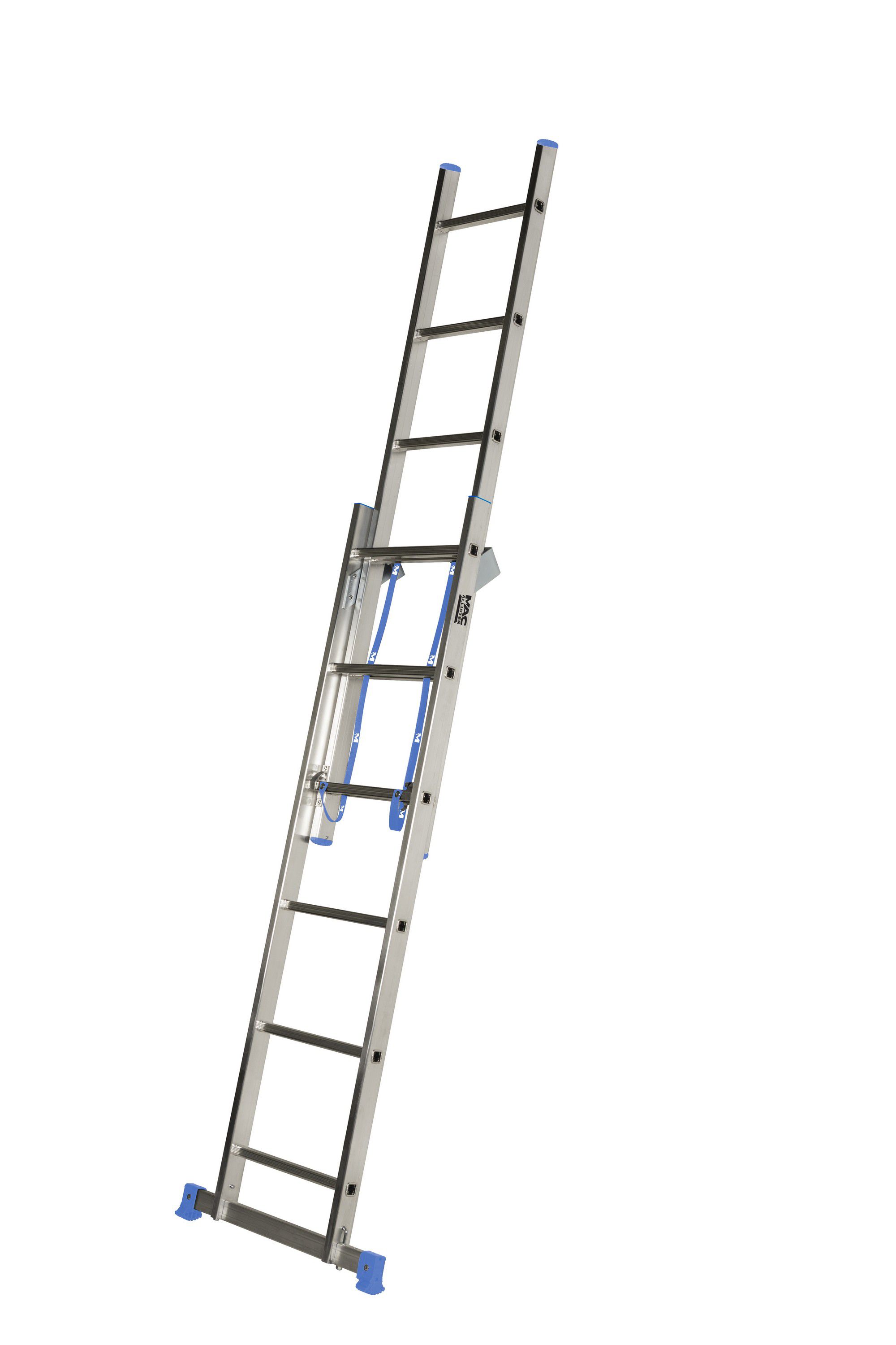 Mac Allister 3-way 2.5m Aluminium Ladder
