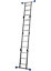 Mac Allister 3-way 3.17m Aluminium Combination Ladder