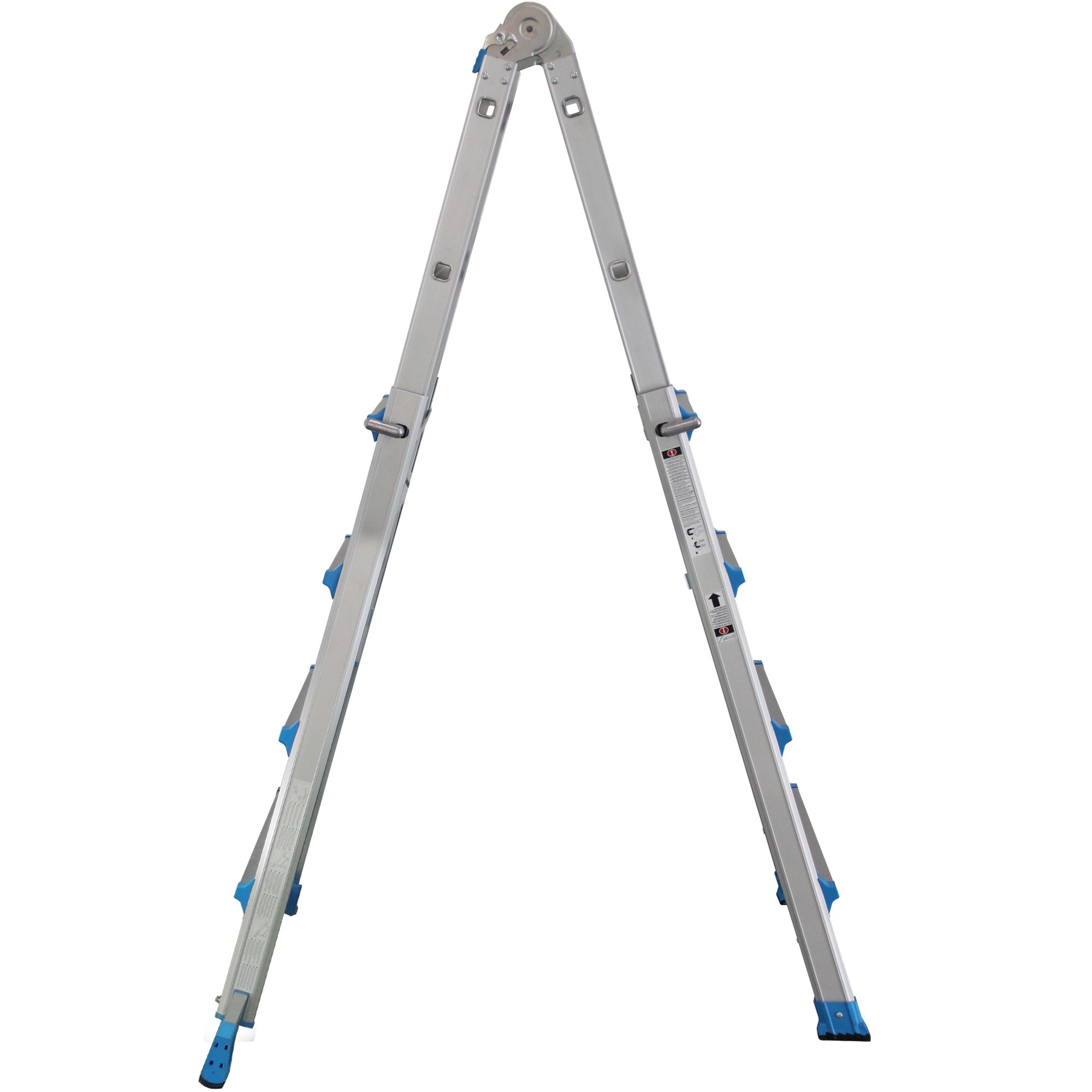 Mac Allister 3-way 4.25m Aluminium Combination Ladder