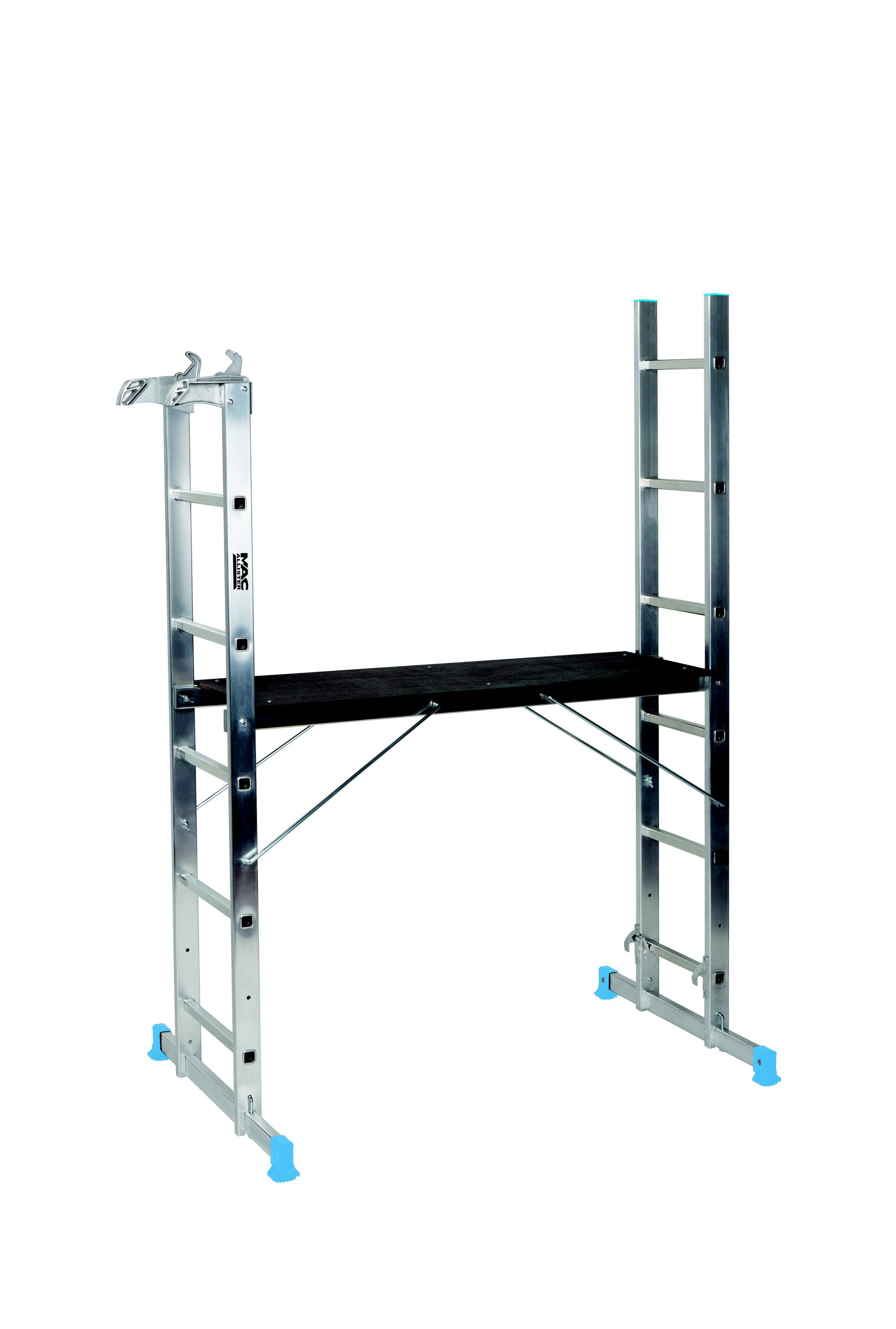 Mac Allister 3-way Aluminium Ladder