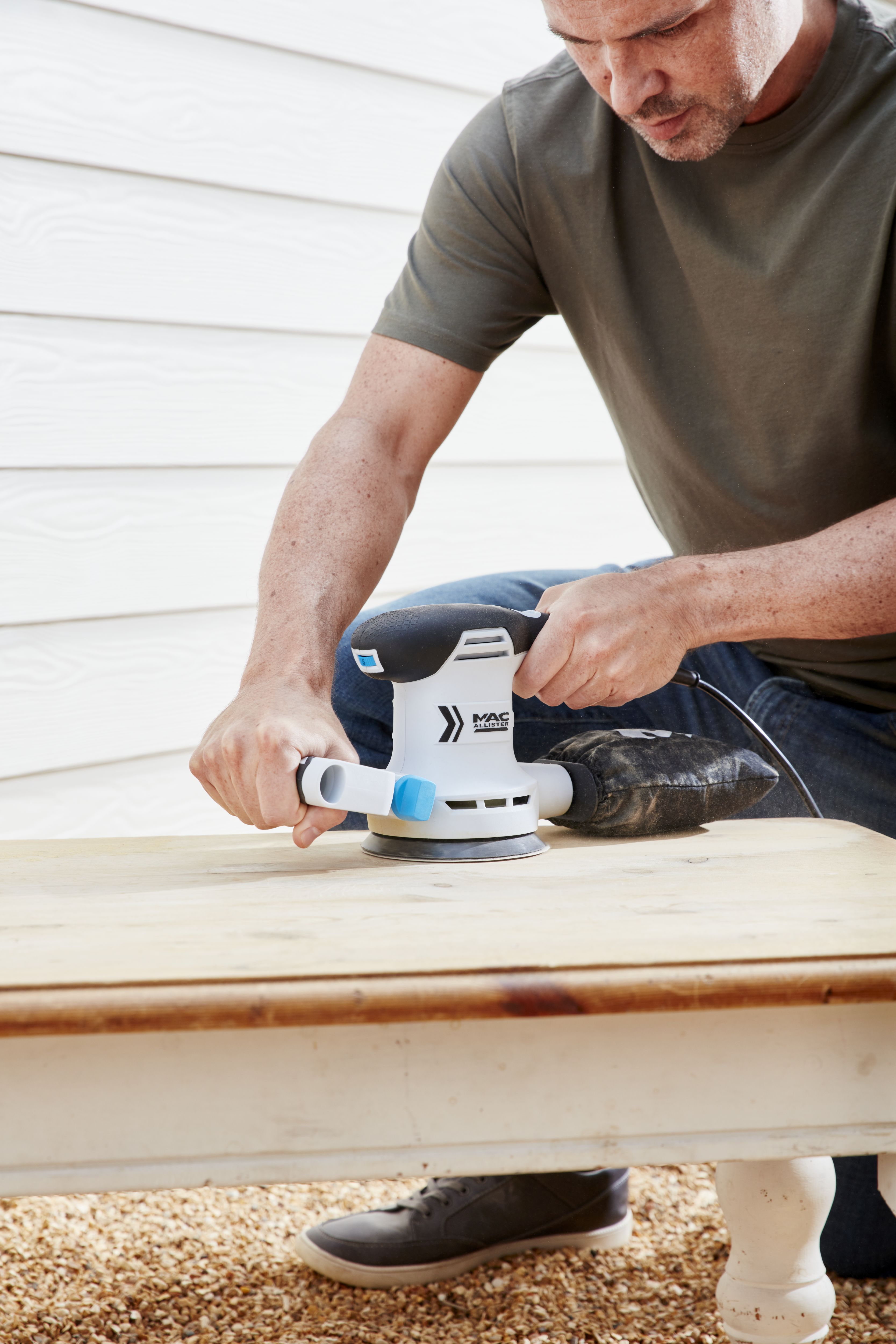 Mac allister meos300 125mm electric random orbit sander sale