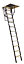 Mac Allister 4 section 1 tread Loft ladder kit