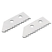 Mac Allister 50mm Grouting Knife blade, Pack of 2