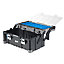 Mac Allister 570mm Plastic 11 compartment Cantilever toolbox