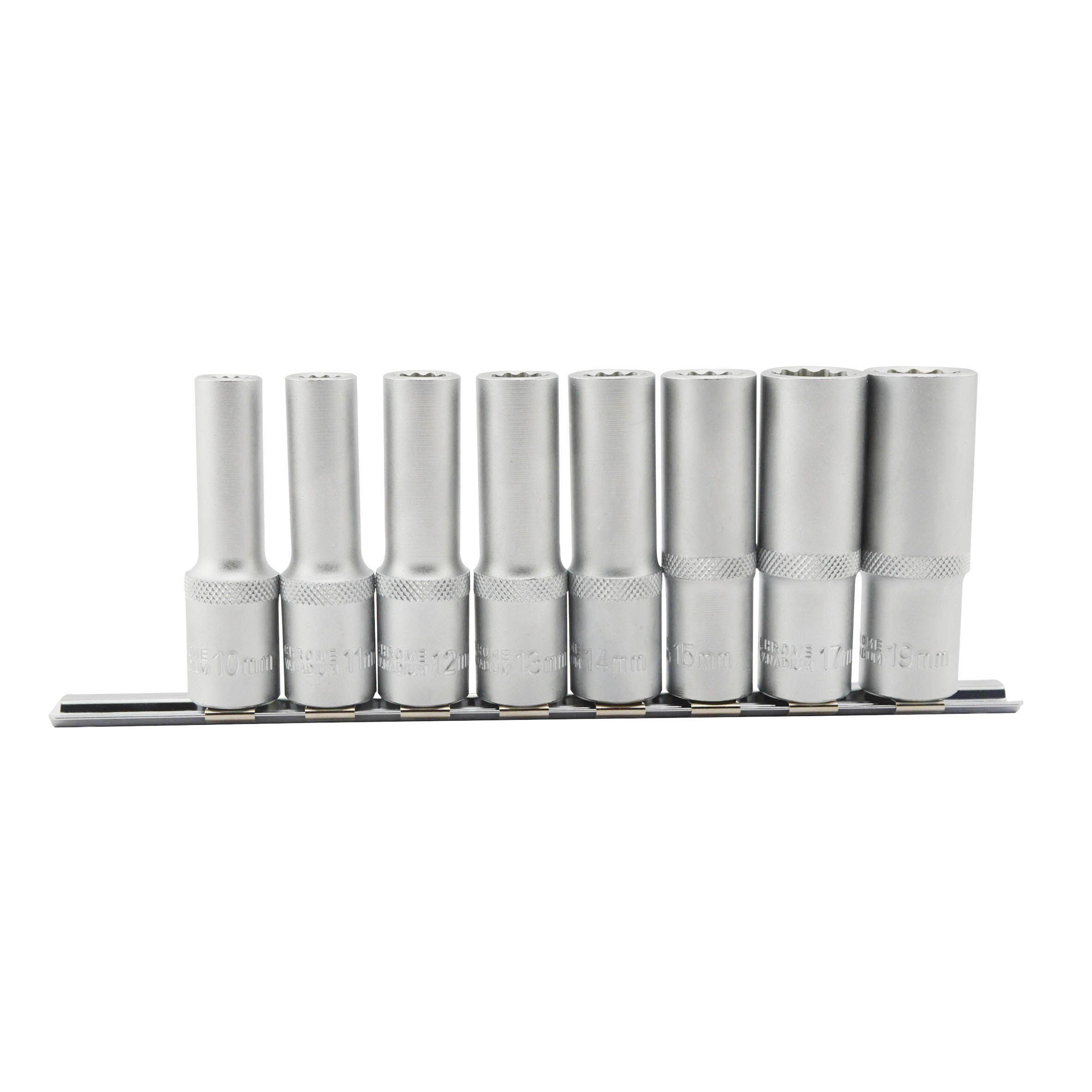 Mac Allister 8 Piece Deep Socketry Set Diy At B Q