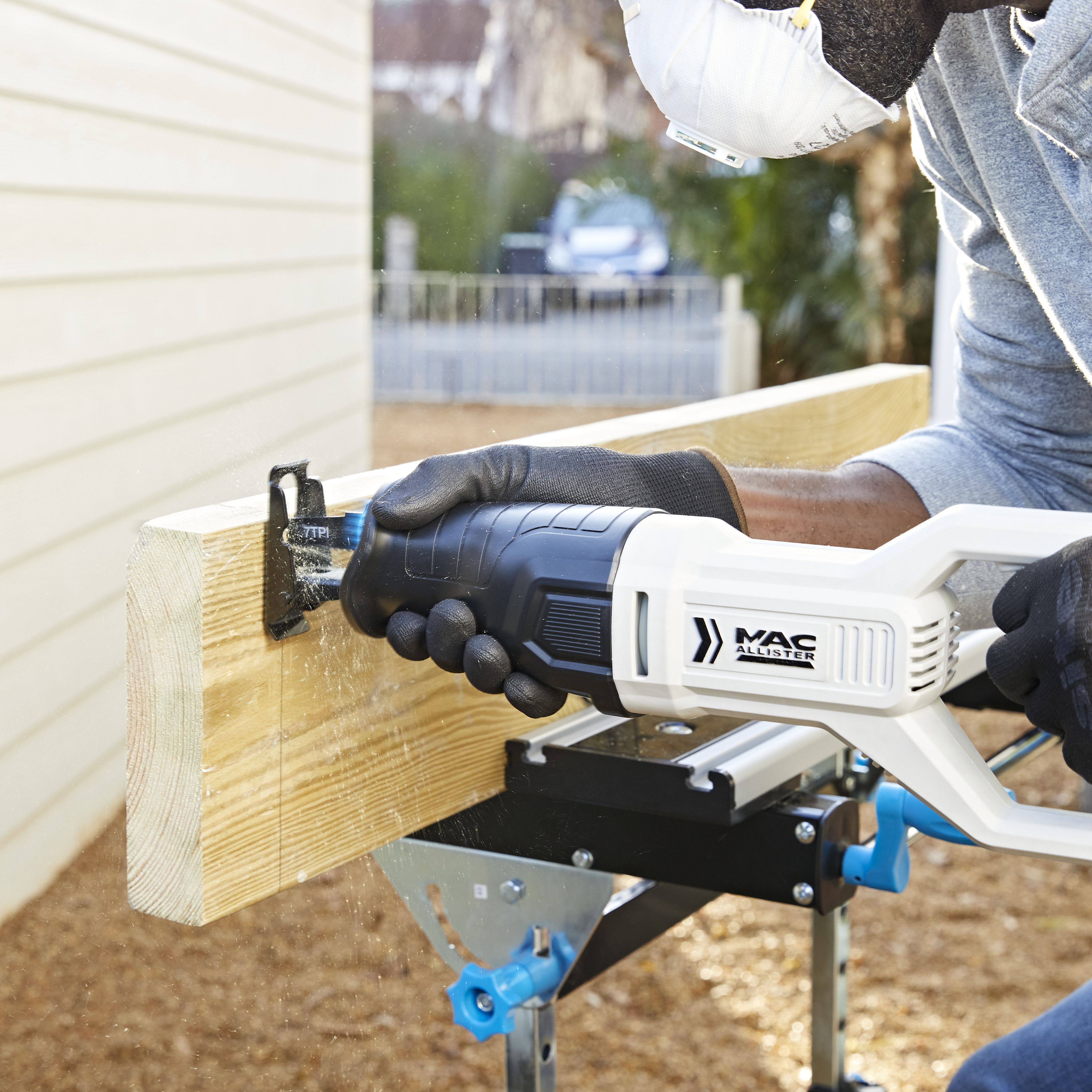 Mac Allister 850W 220 240V Corded Reciprocating saw MRS850