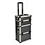 Mac Allister Aluminium 24 compartment Trolley & toolbox (H)670mm (W)225mm (D)370mm
