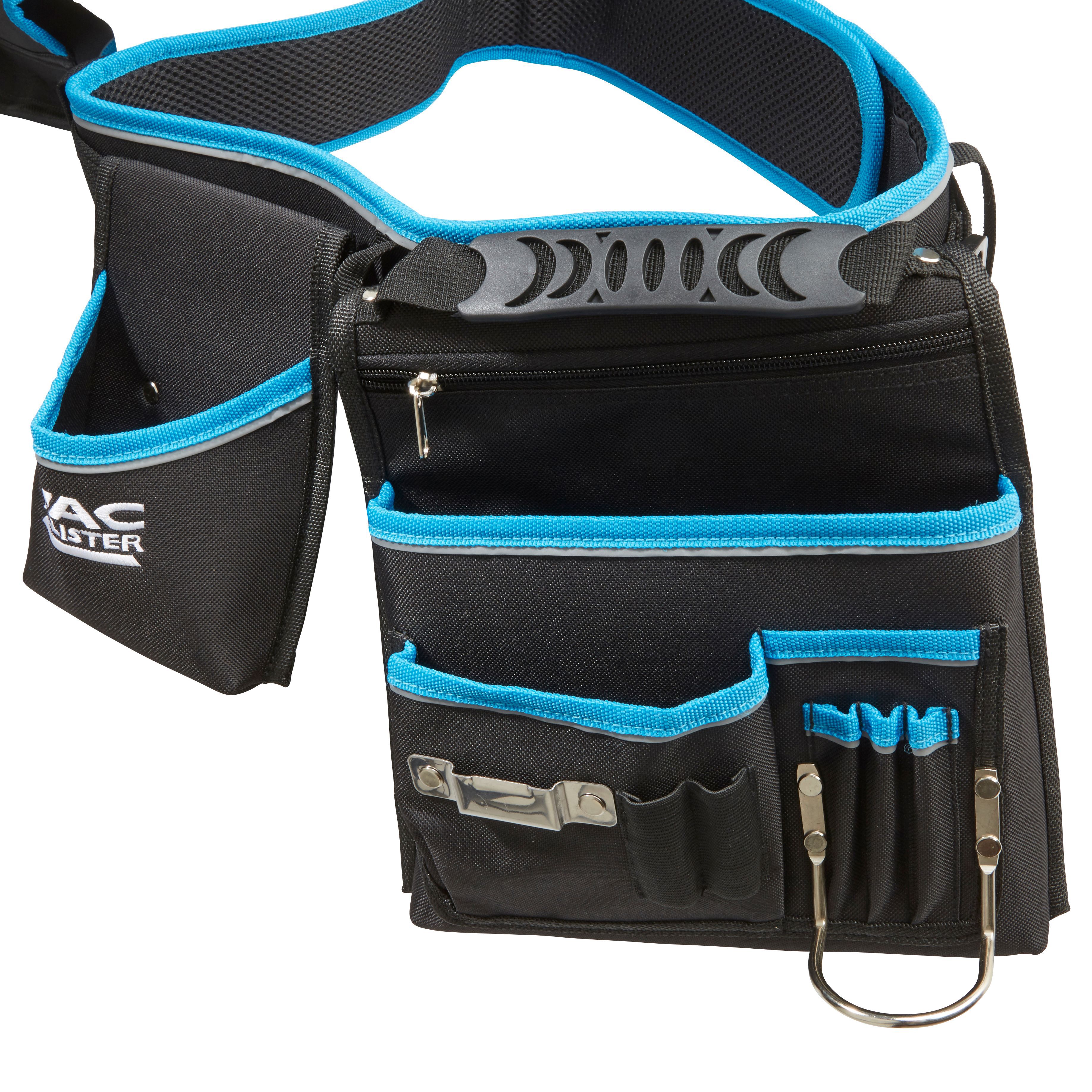 Mac Allister Black blue Double pouch with belt 38 48