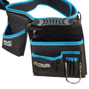 Mac Allister Black & blue Double pouch with belt 38'' - 48''