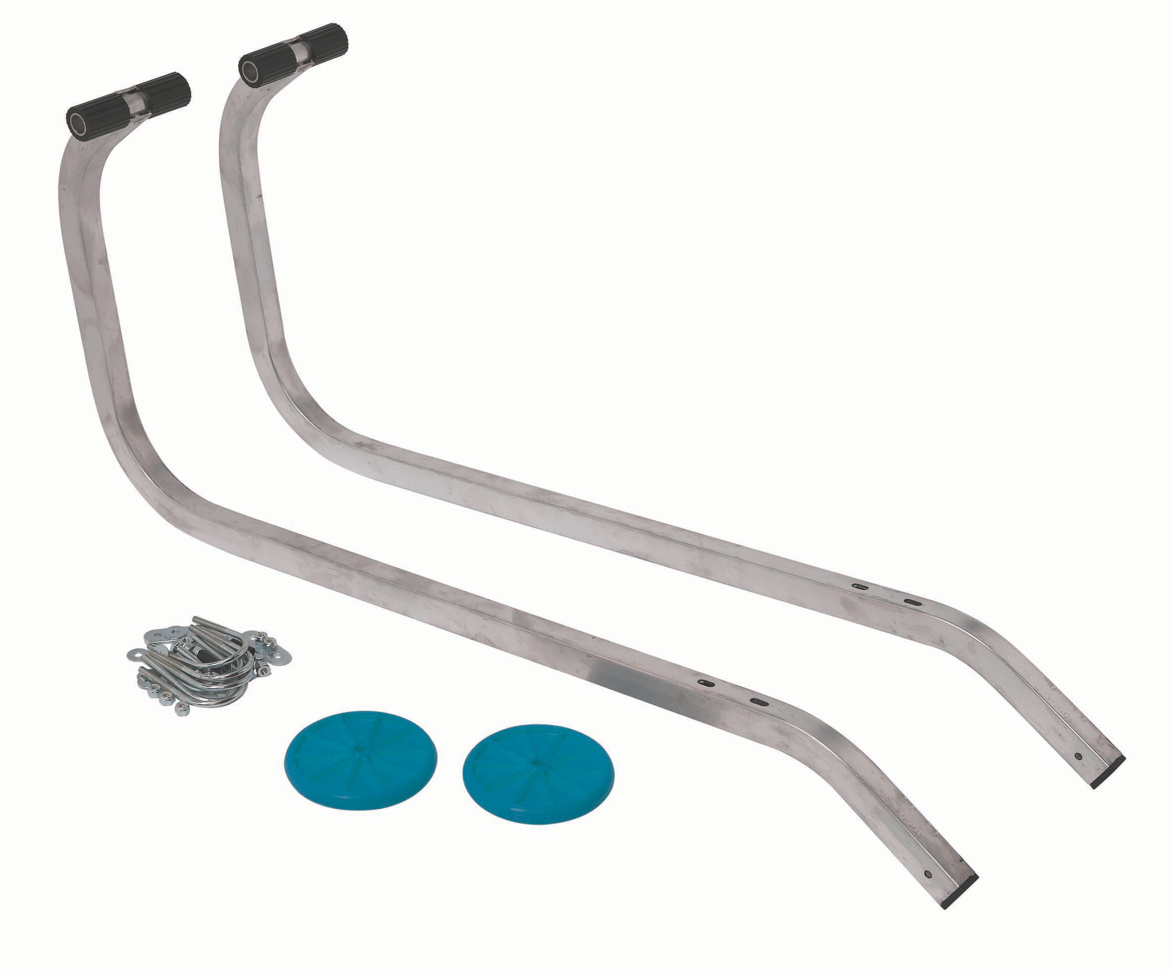 Roof ladder clearance hook