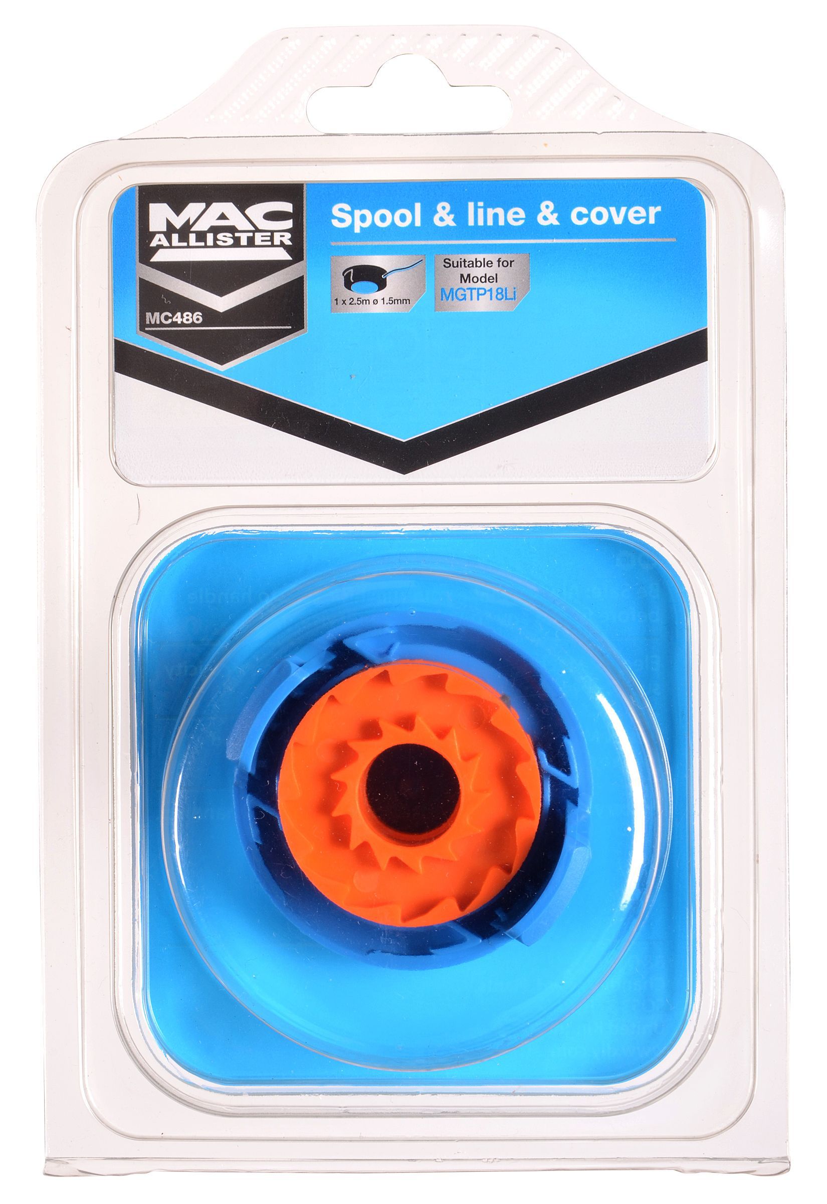 CDIYTOOL Trimmerspulen Für Mac Allister MGTP18Li – 1,65 Mm Schnur, 3 M Länge, 4/8/12 Stück Wählbar