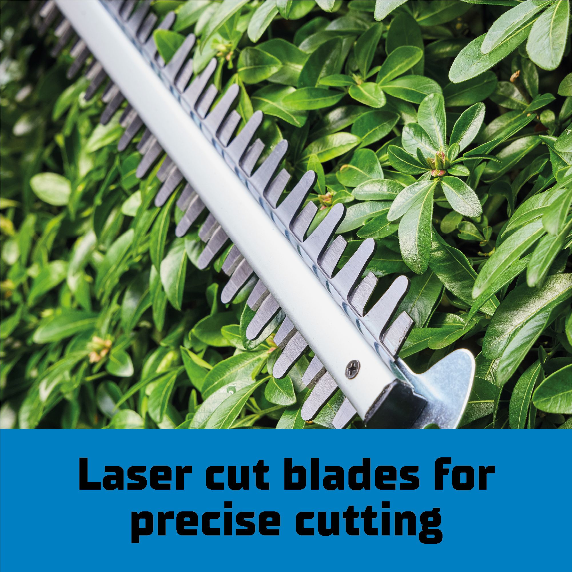 Mac Allister MCB1177GHT Corded Electric - 510mm 20mm 550W 220-240V Dual action laser cut Hedge trimmer