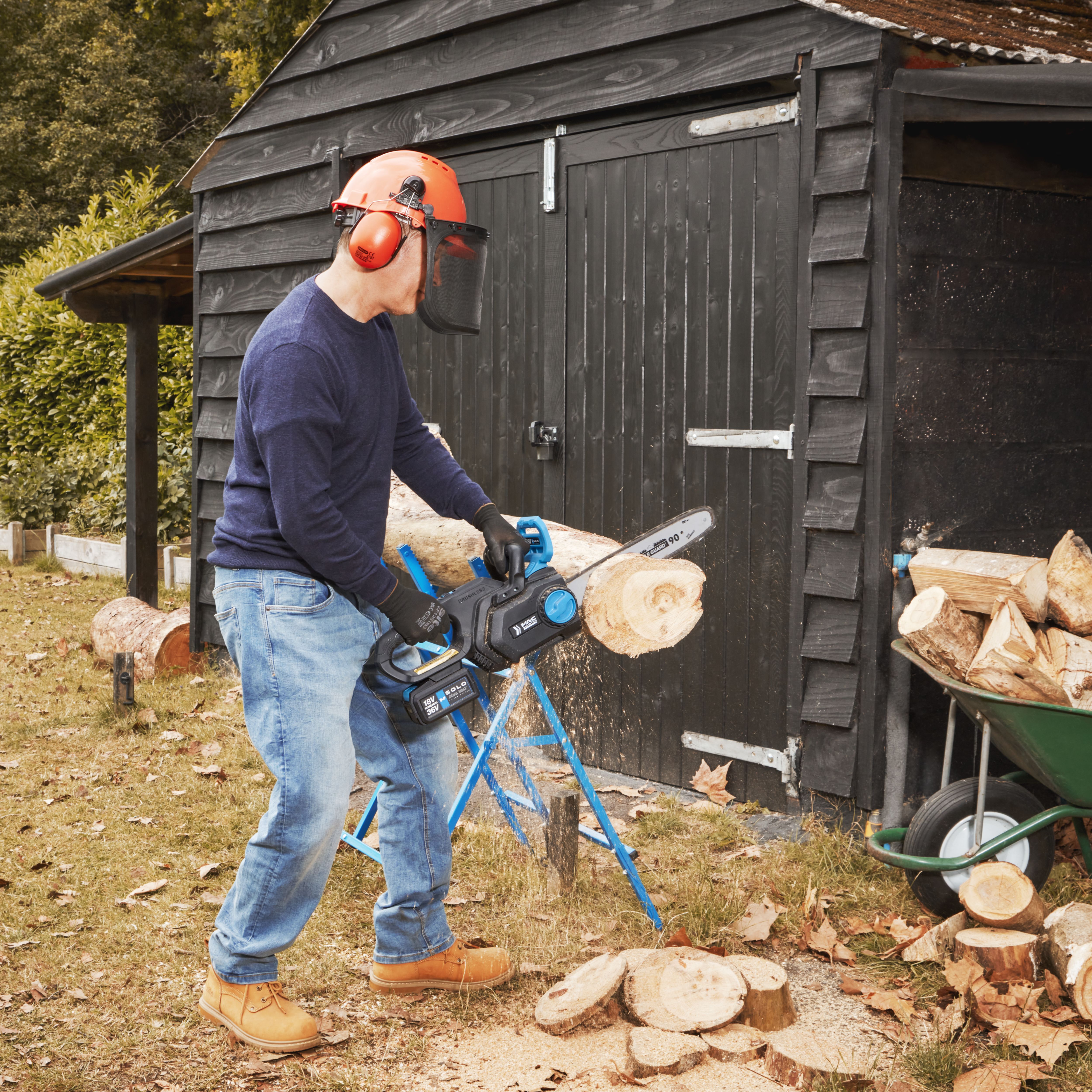Mac Allister MCS3630 Li 36V Cordless Chainsaw 254mm