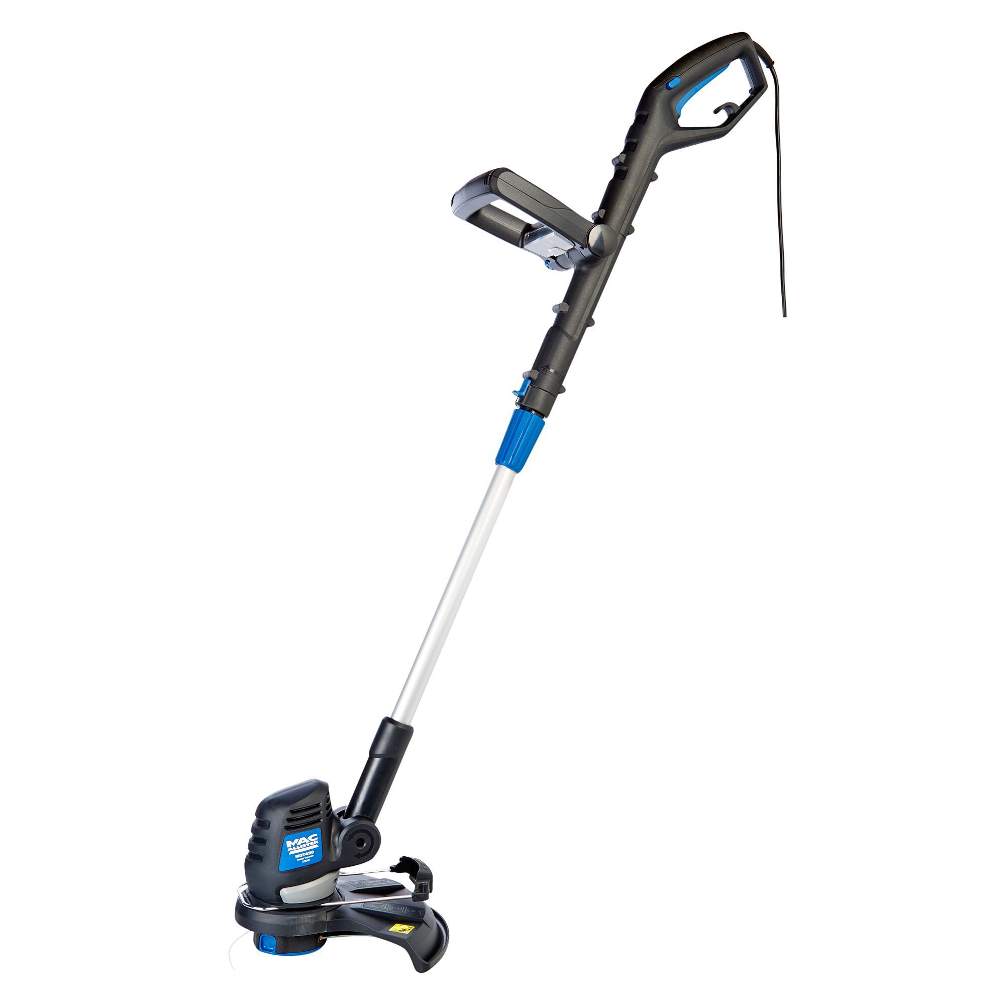 mac allister mgtp430 430w corded grass trimmer