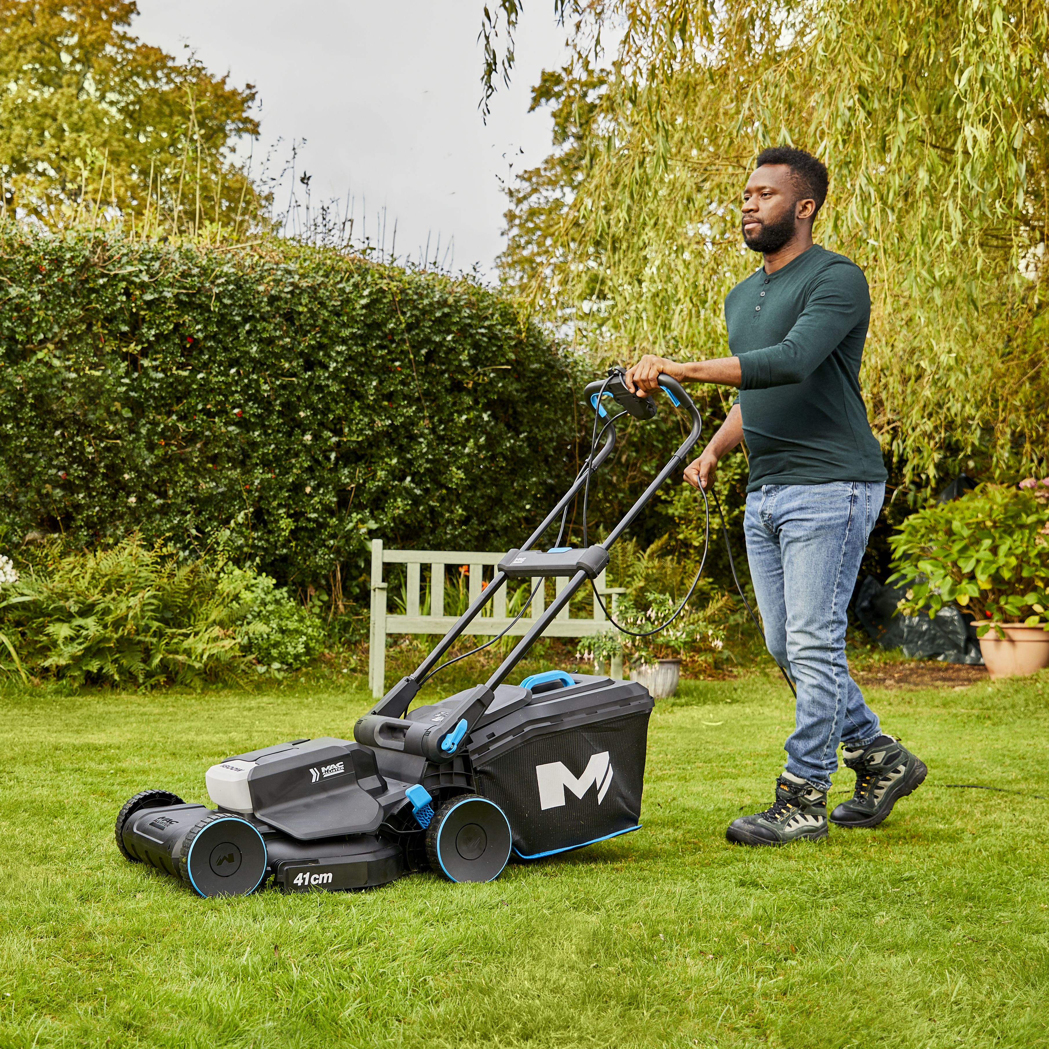 Mac Allister MLM1841 Corded Rotary Lawnmower