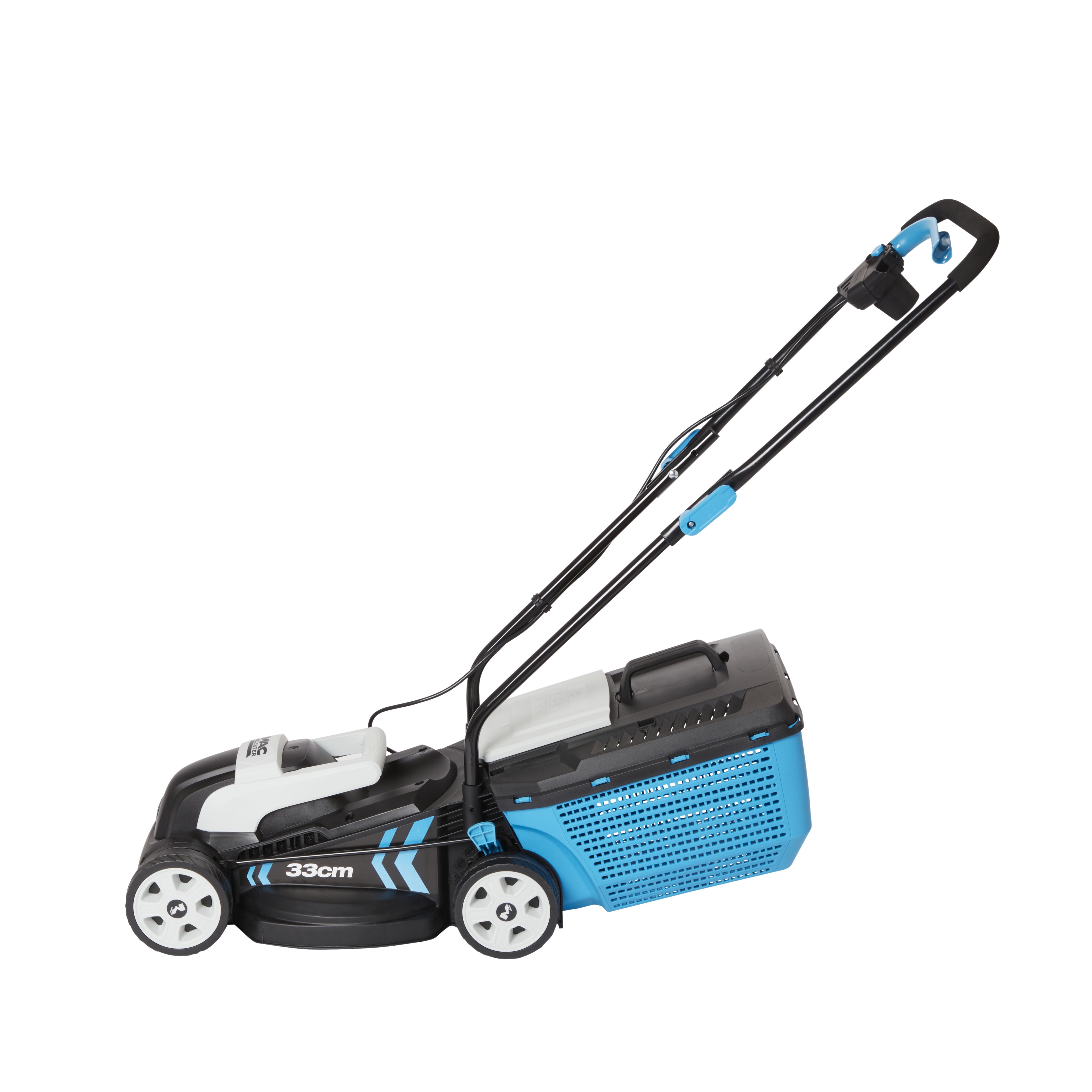 Mac 1200w 33cm hotsell lawnmower