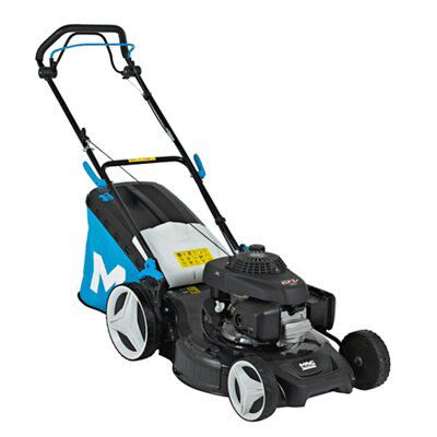 Mac Allister MLMP160H51 160cc Petrol Lawnmower DIY at B Q