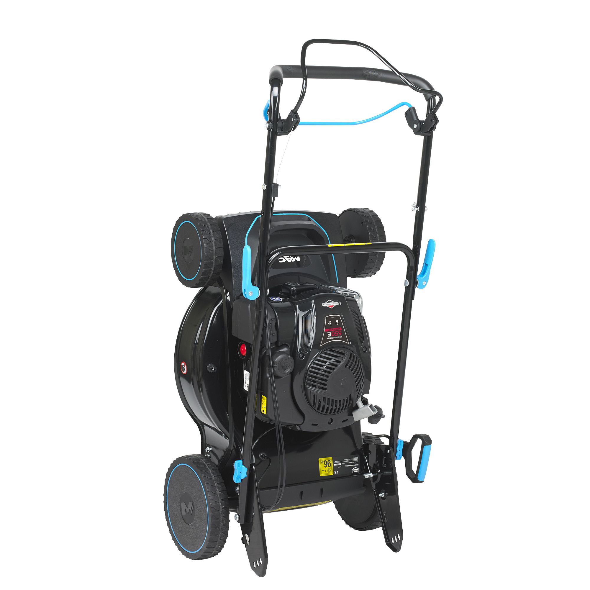 Mac allister mlmp450hp40 125cc petrol lawnmower discount