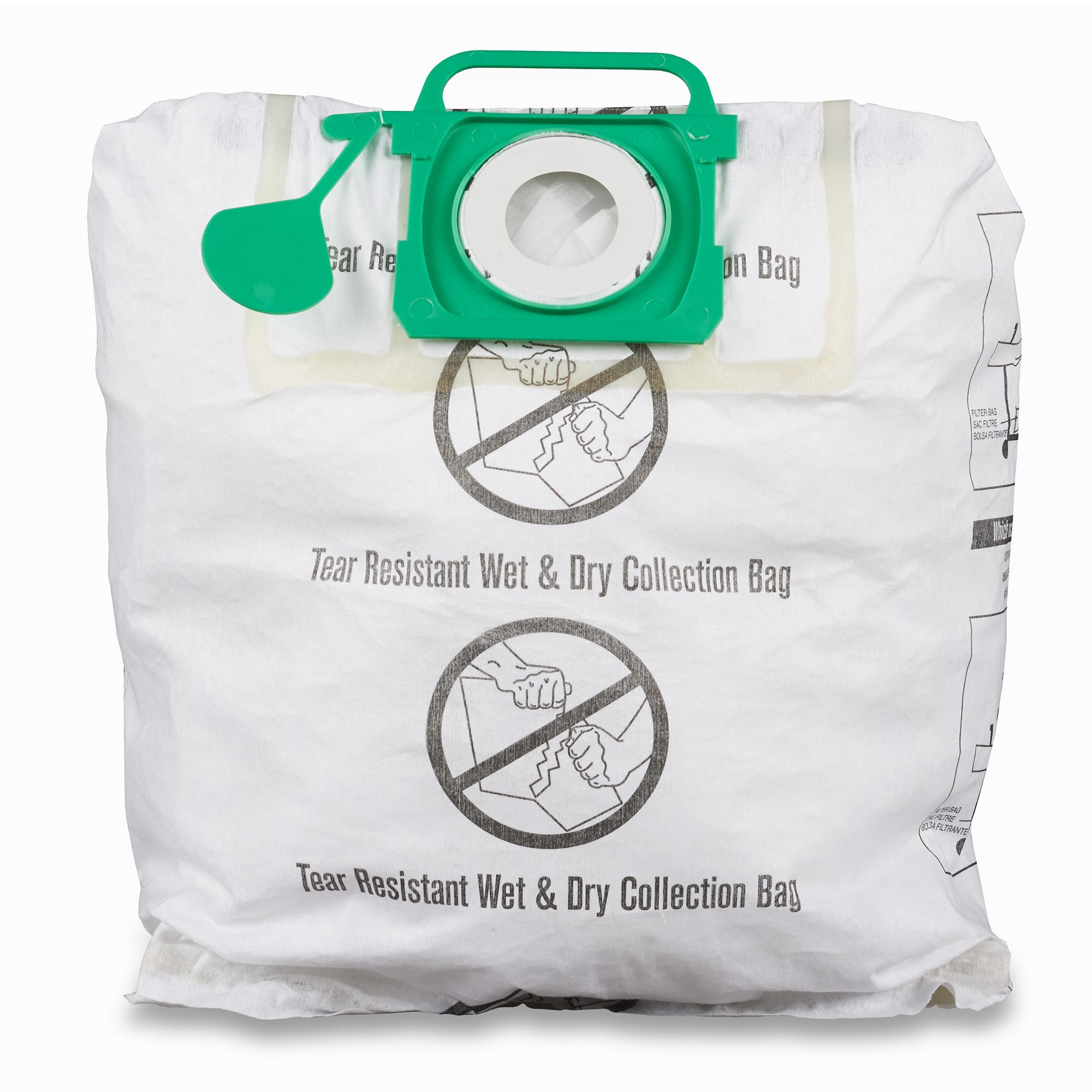 Mac Allister Mvac006 Vacuum Filter Bag Pack Of 2 Diy At B Q