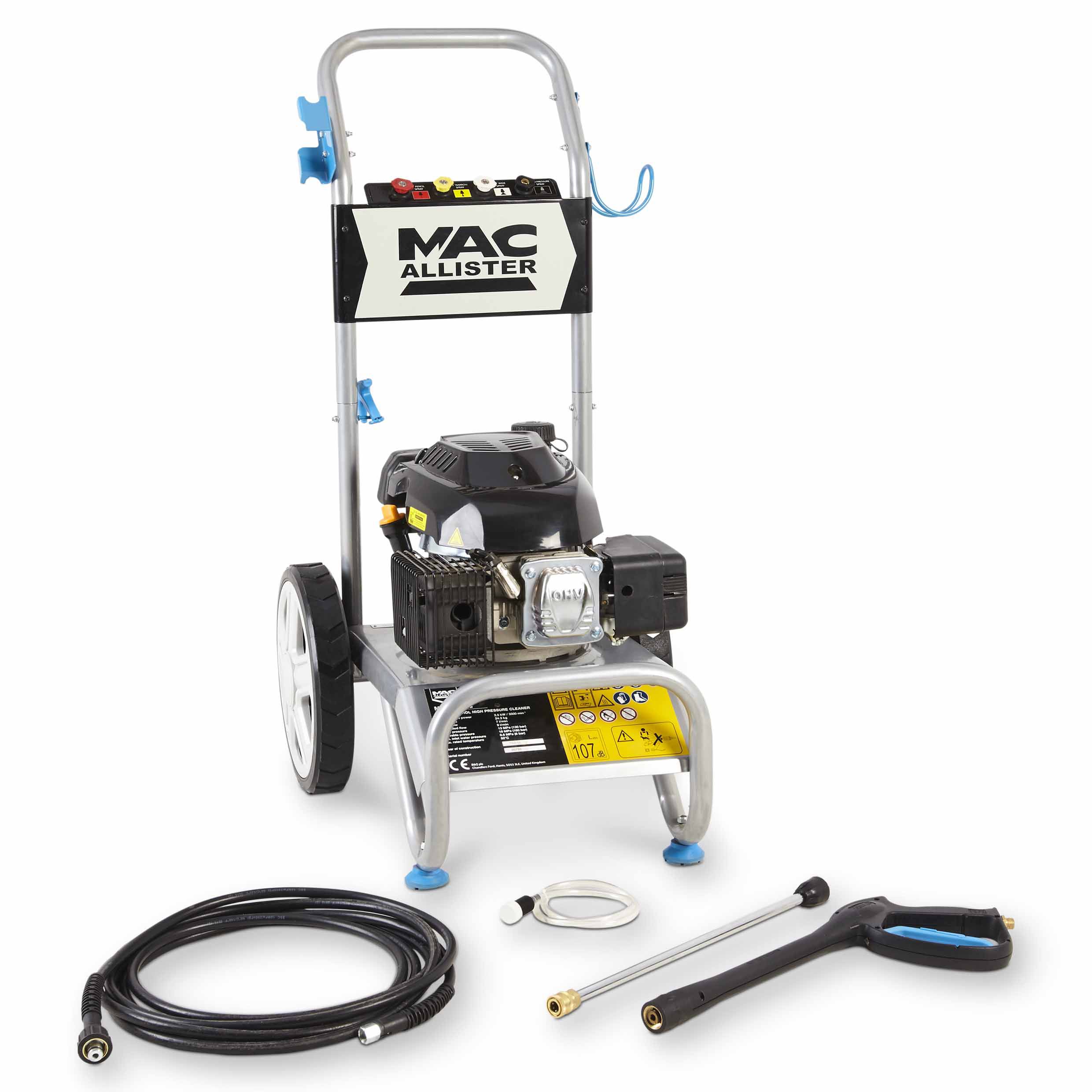 pressure washer allister mac 5kw petrol diy
