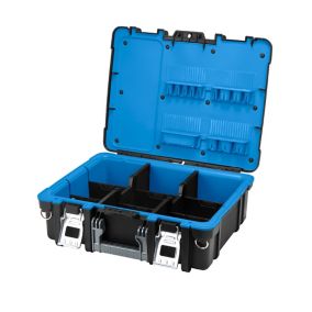 Mac Allister Plastic 9 compartment Technician's case (L)480mm (H)178mm