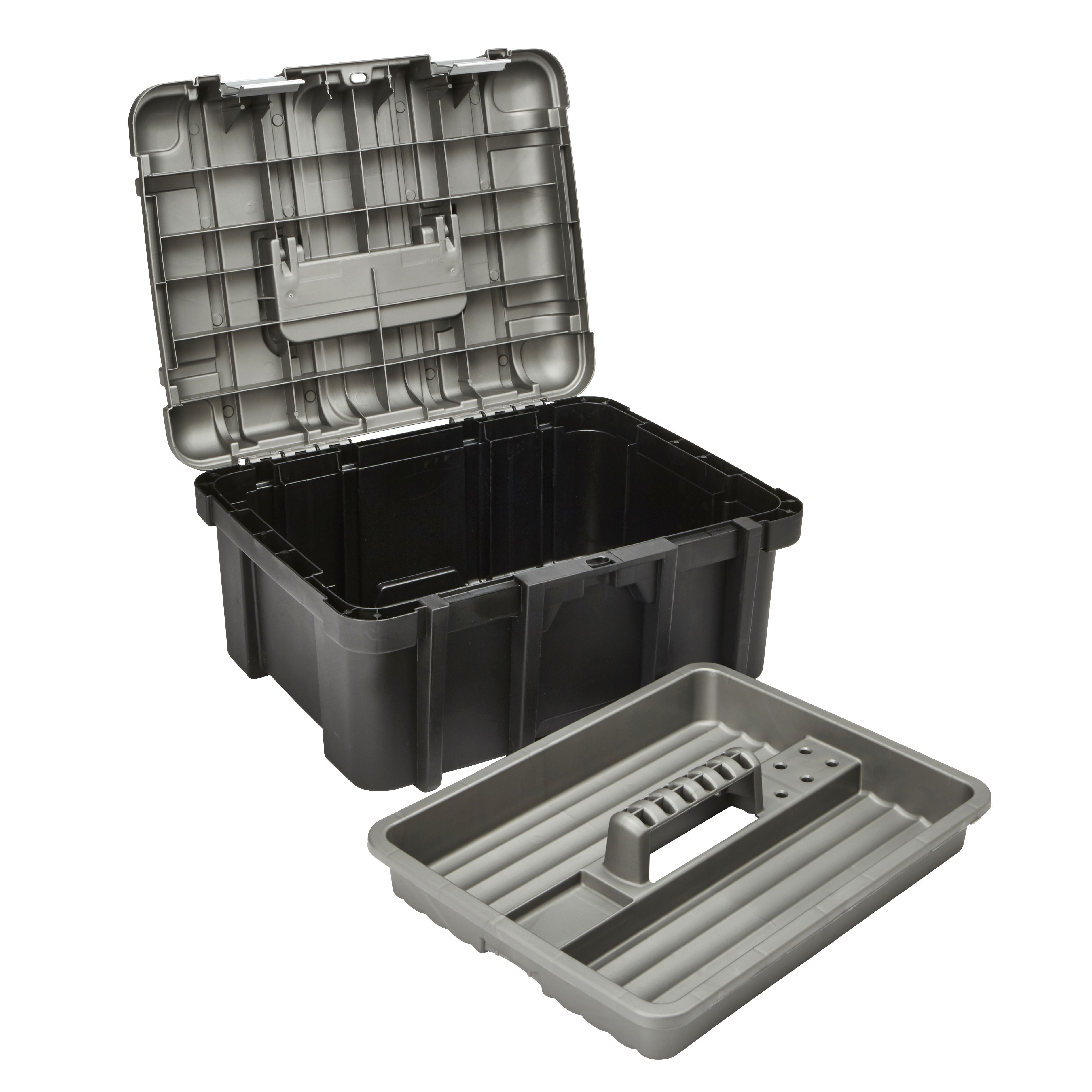 Mac Allister Plastic Power tool case (L)419mm (H)205mm
