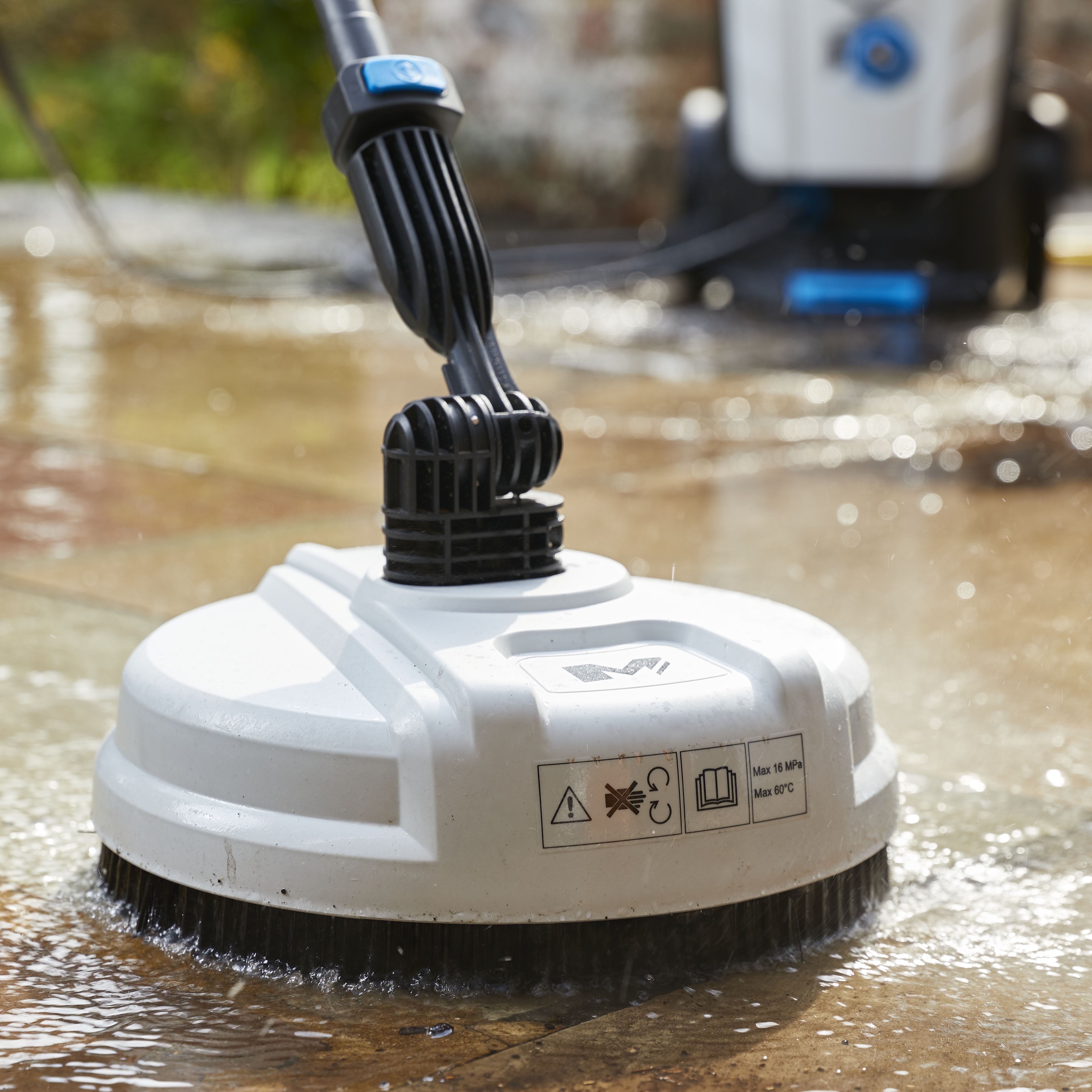 Pressure washer patio brush deals