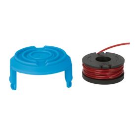 Mac Allister Replacement cover, spool & line - 1.6mm x 4m