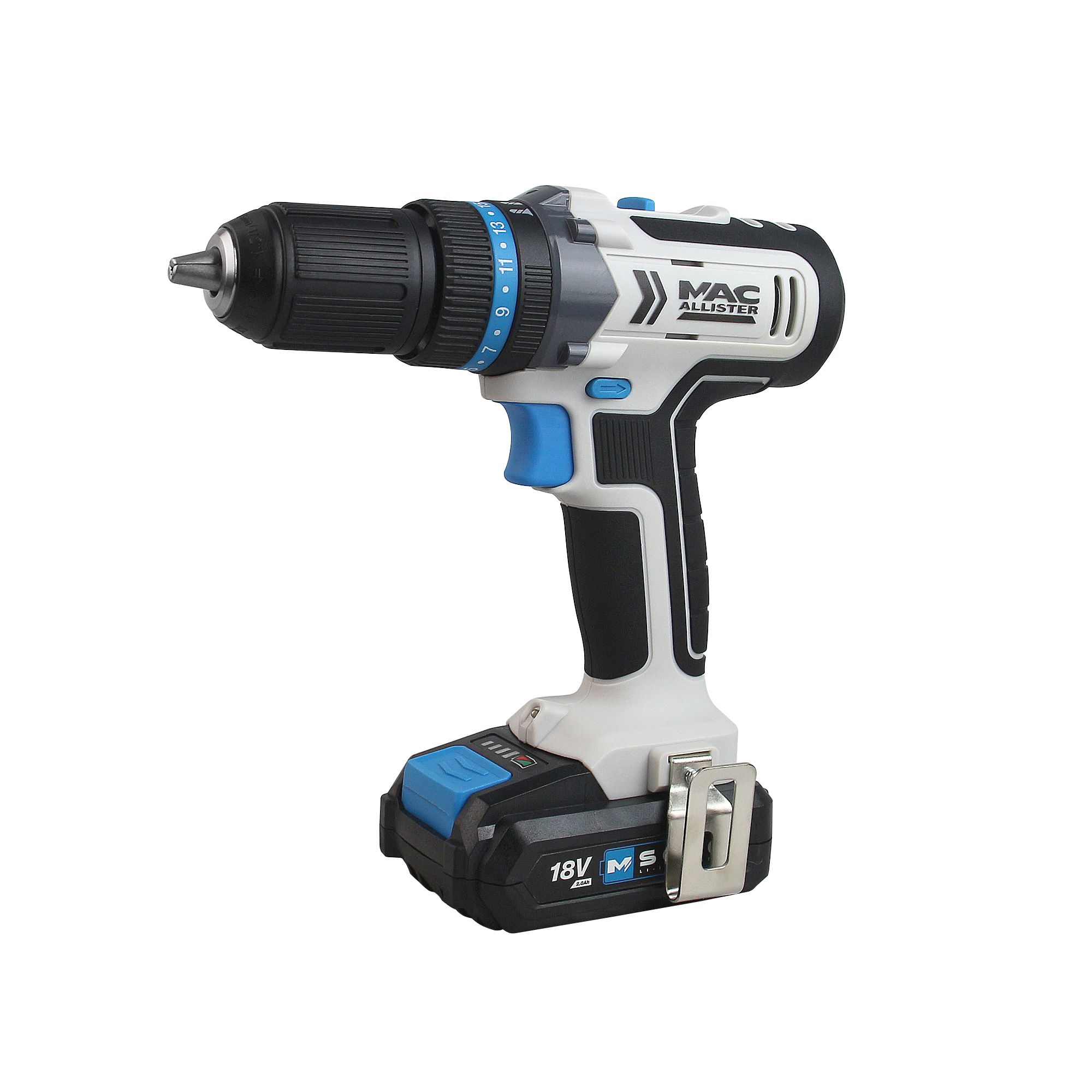 Black+Decker 18V 1 x 2 Li-ion Brushed Cordless Combi drill