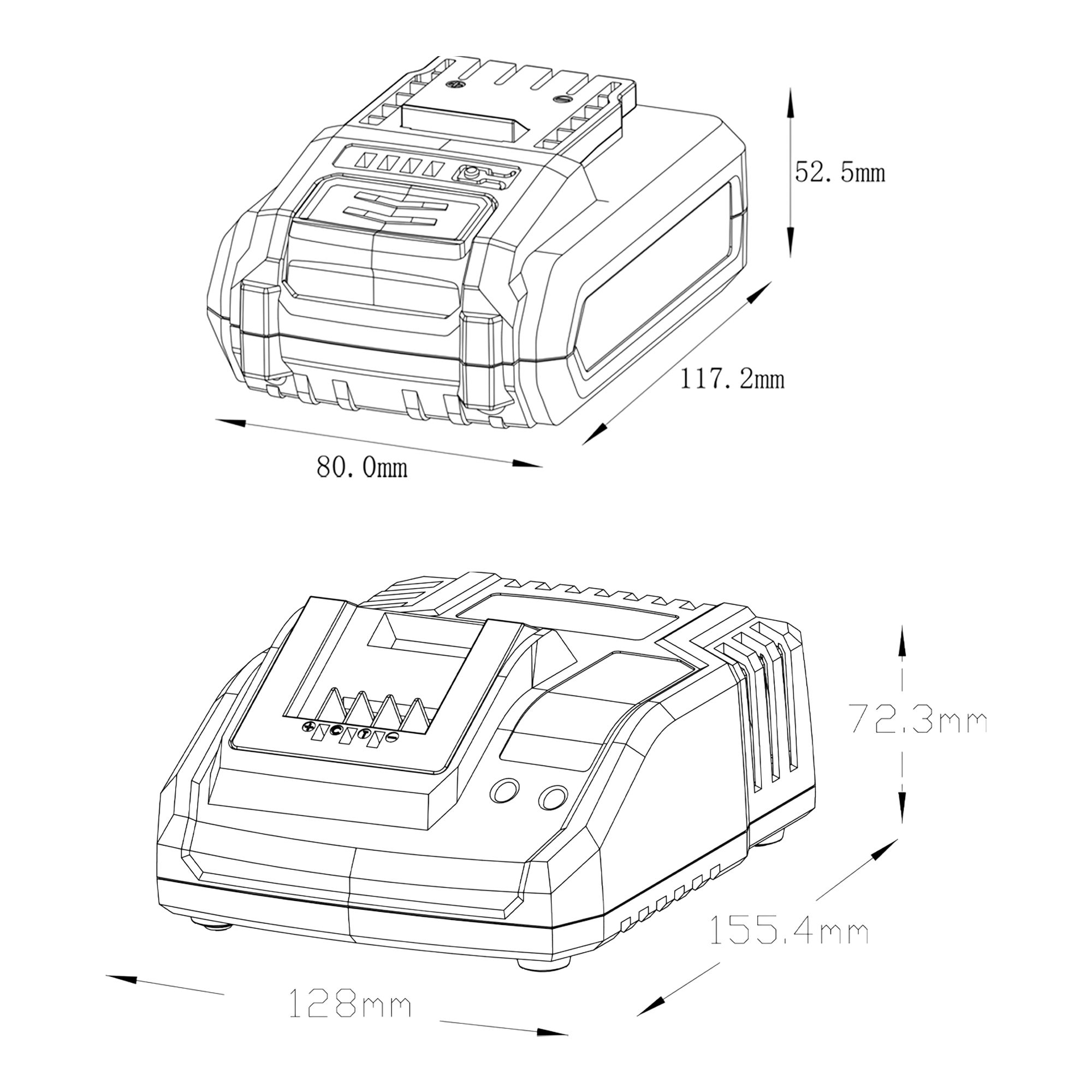 Mac allister 18v battery best sale