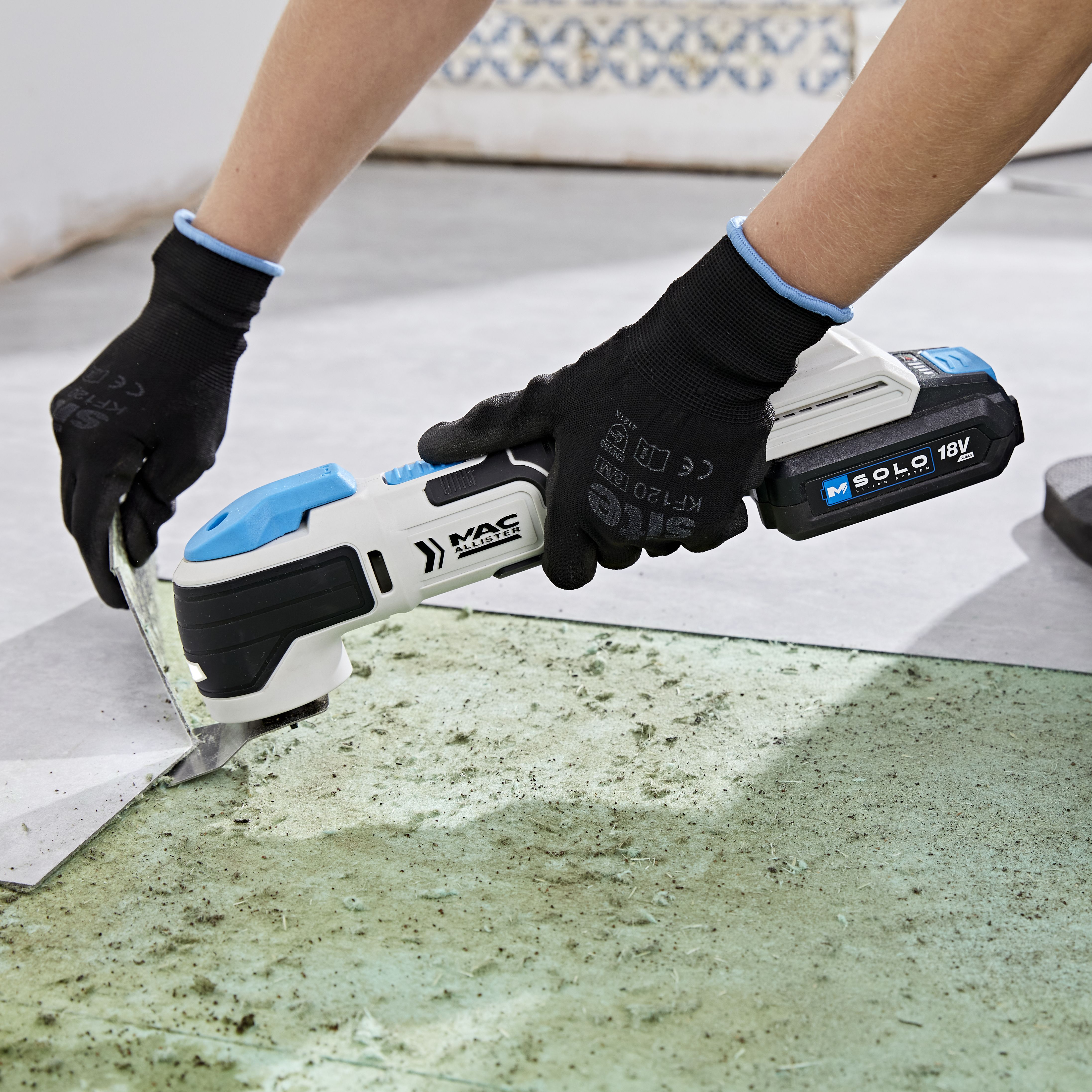 Mac Allister Solo 18V Cordless Multi tool Bare Tool MMT18 Li