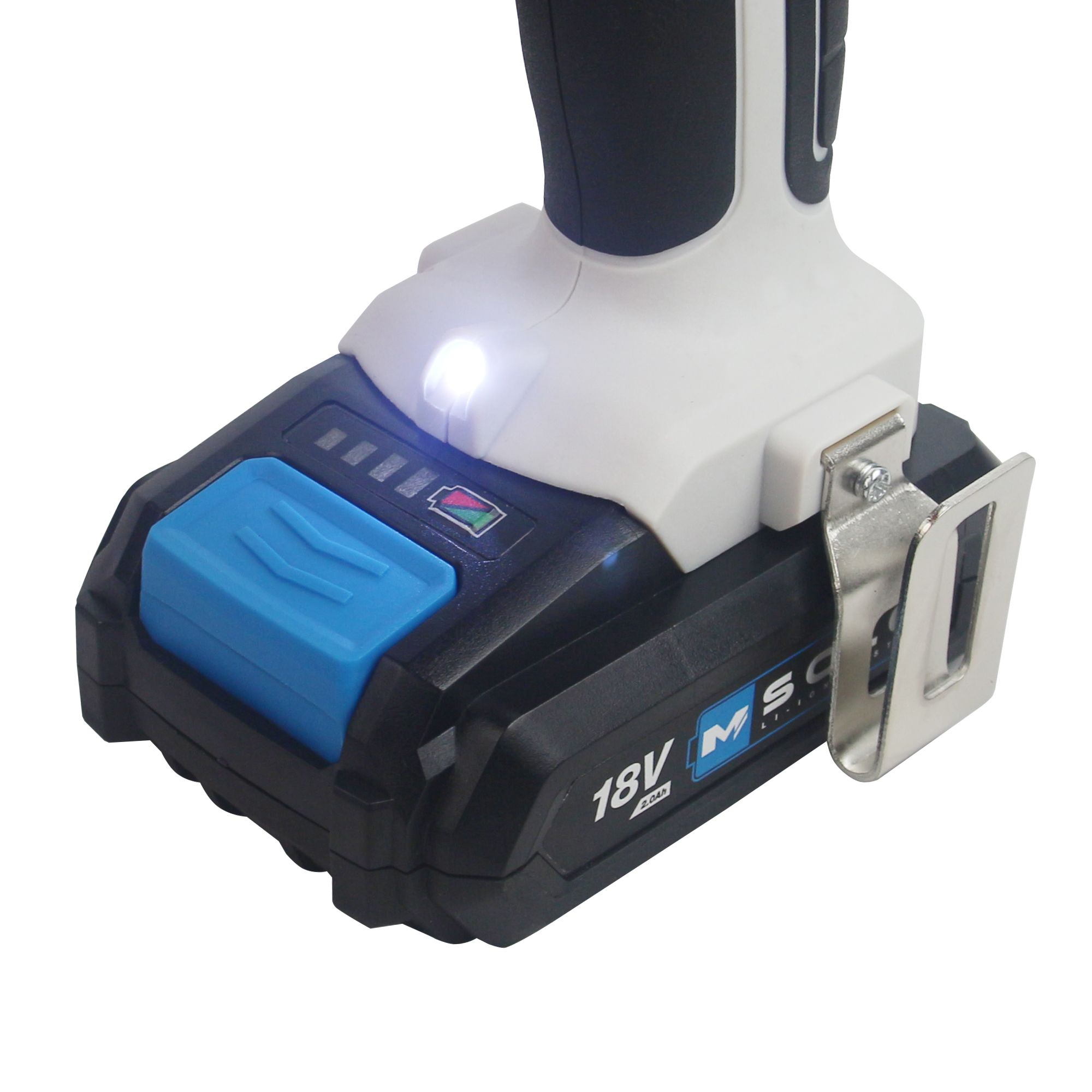 Mac Allister Solo 18V Li-ion Brushed Cordless Combi drill (1 x 2Ah) - MCD18-Li-2