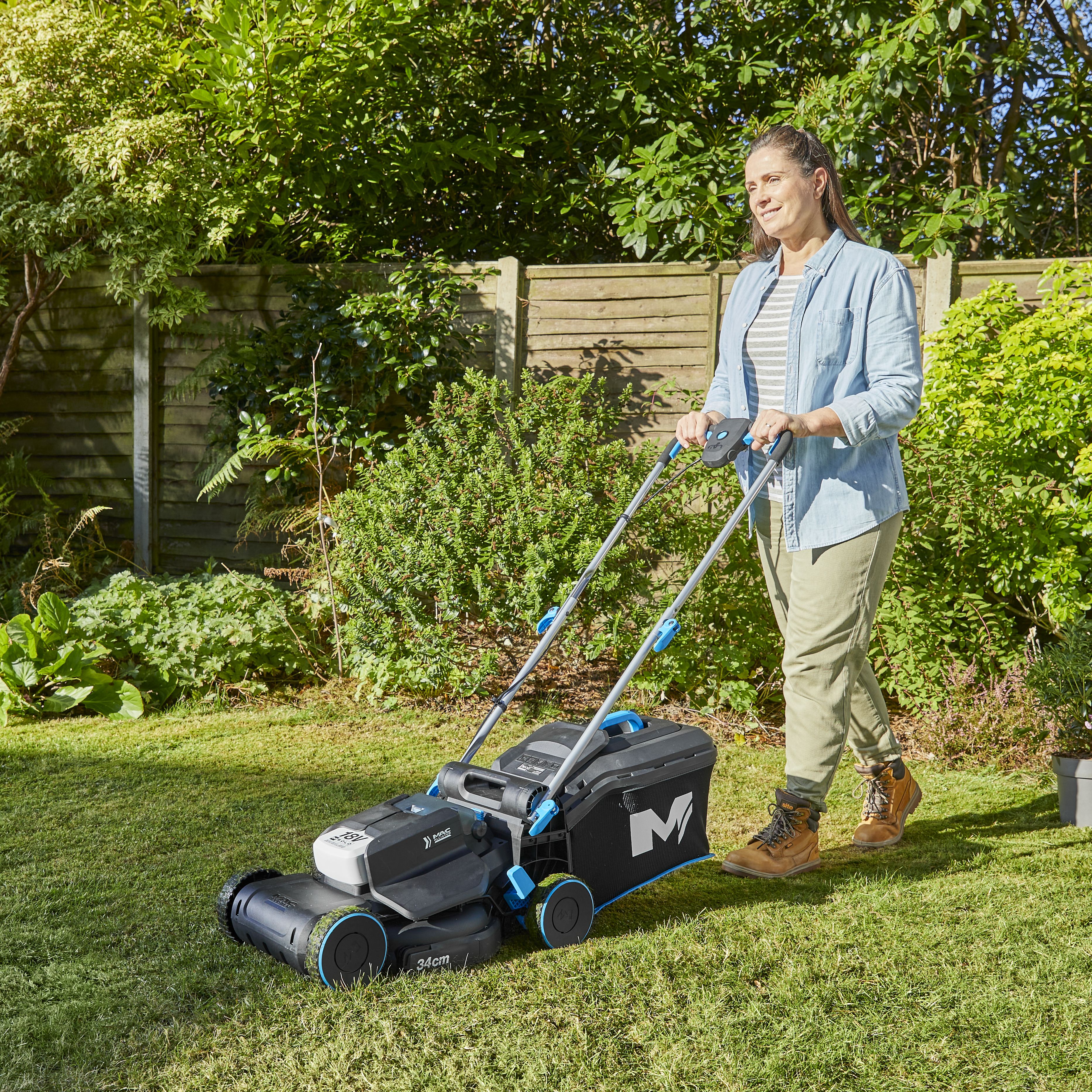 Macallister 18v cordless lawn mower outlet