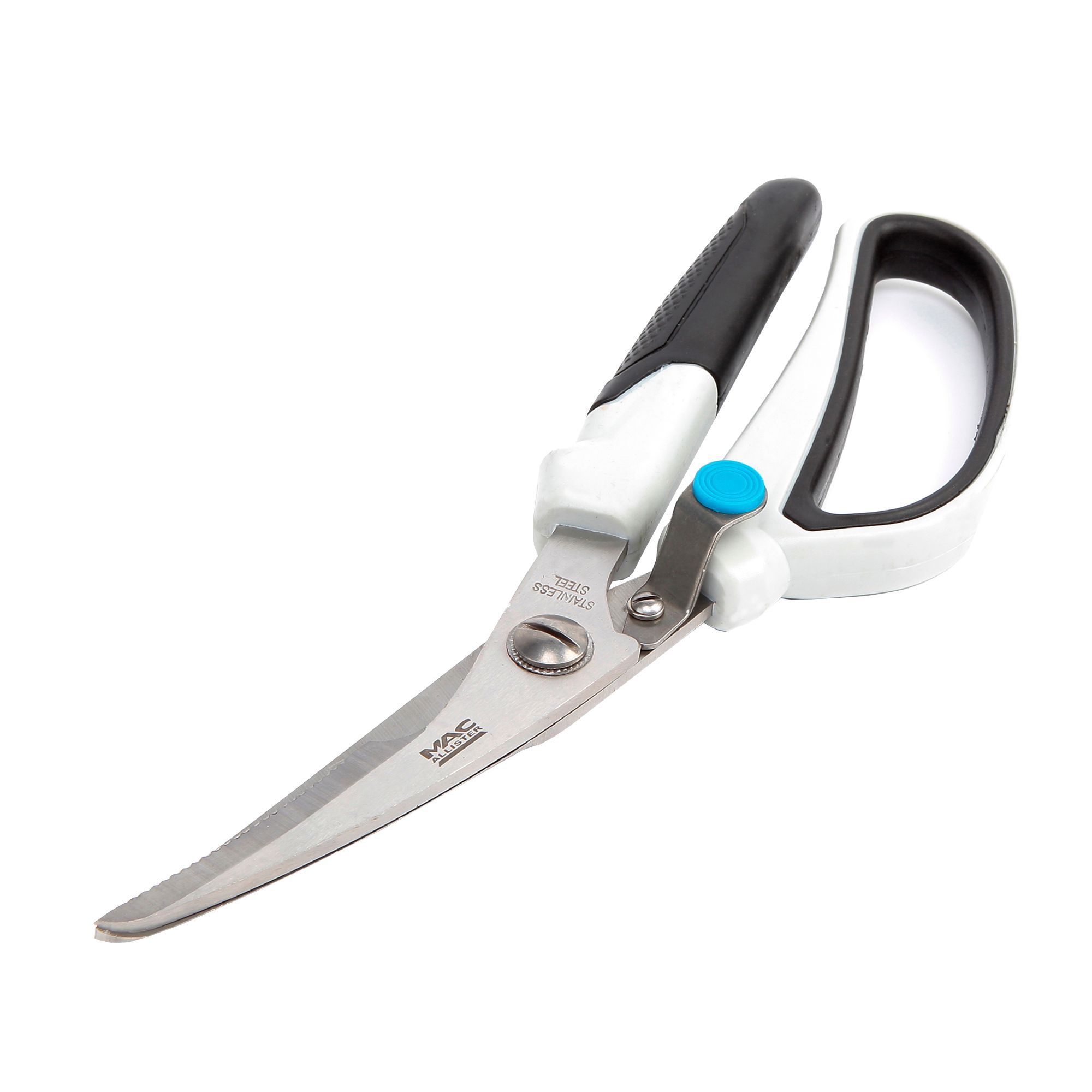 Mac Allister Stainless steel Scissors DIY at B&Q