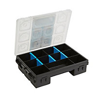 Mac Allister Tandem B200 Black & blue Tool organiser with 11 compartment