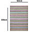 Macayla Striped Multicolour Rug 230cmx160cm