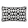 Madang Graphic Black Cushion (L)30cm x (W)45cm